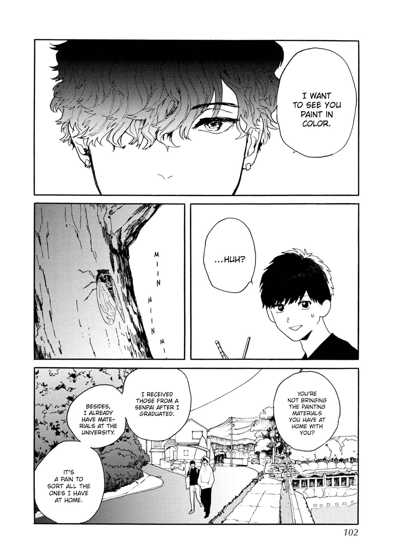 Page 3 Chapter 4 Ruriiro de Kimi wo Kazatte