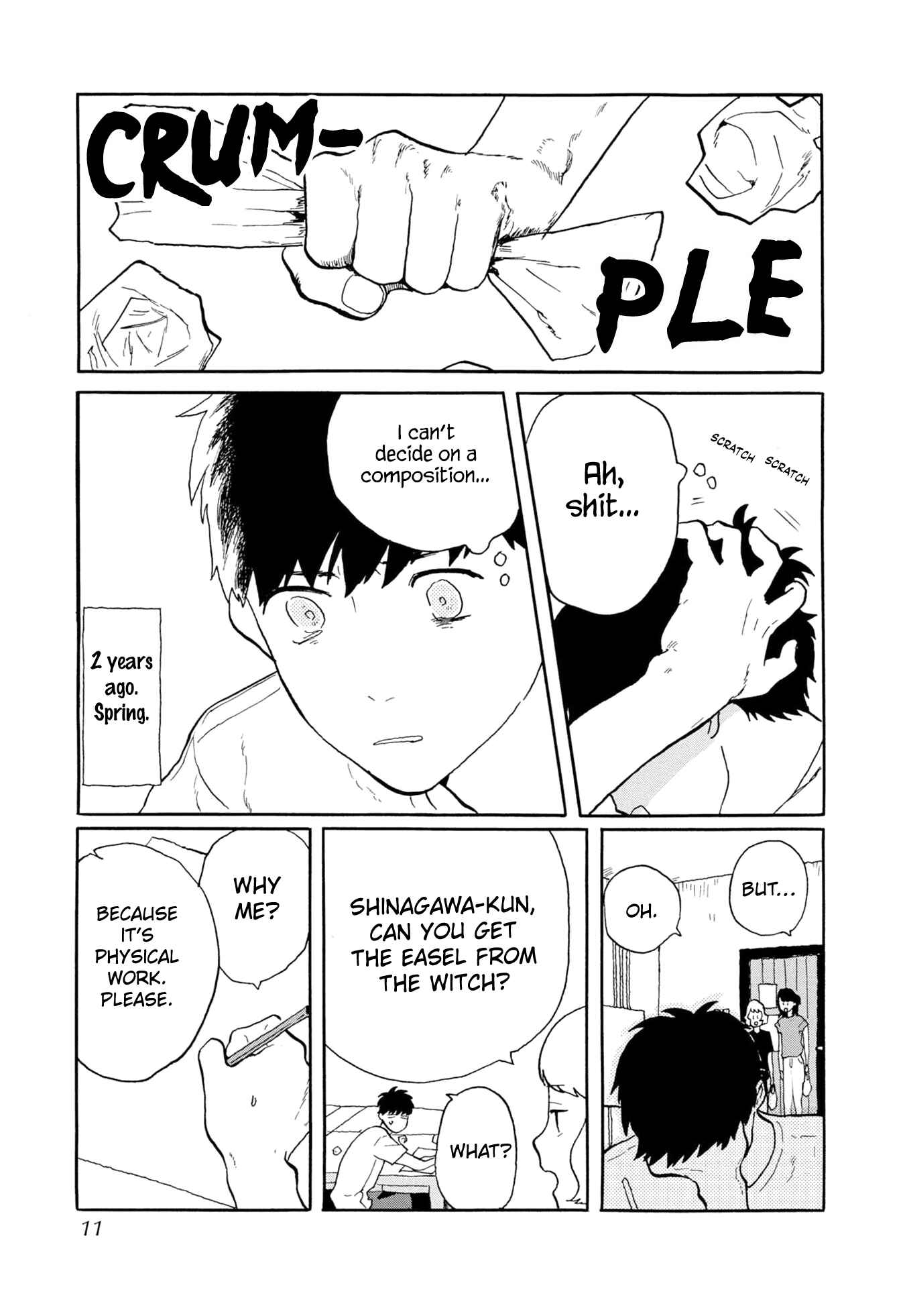 Page 8 Chapter 1 Ruriiro de Kimi wo Kazatte