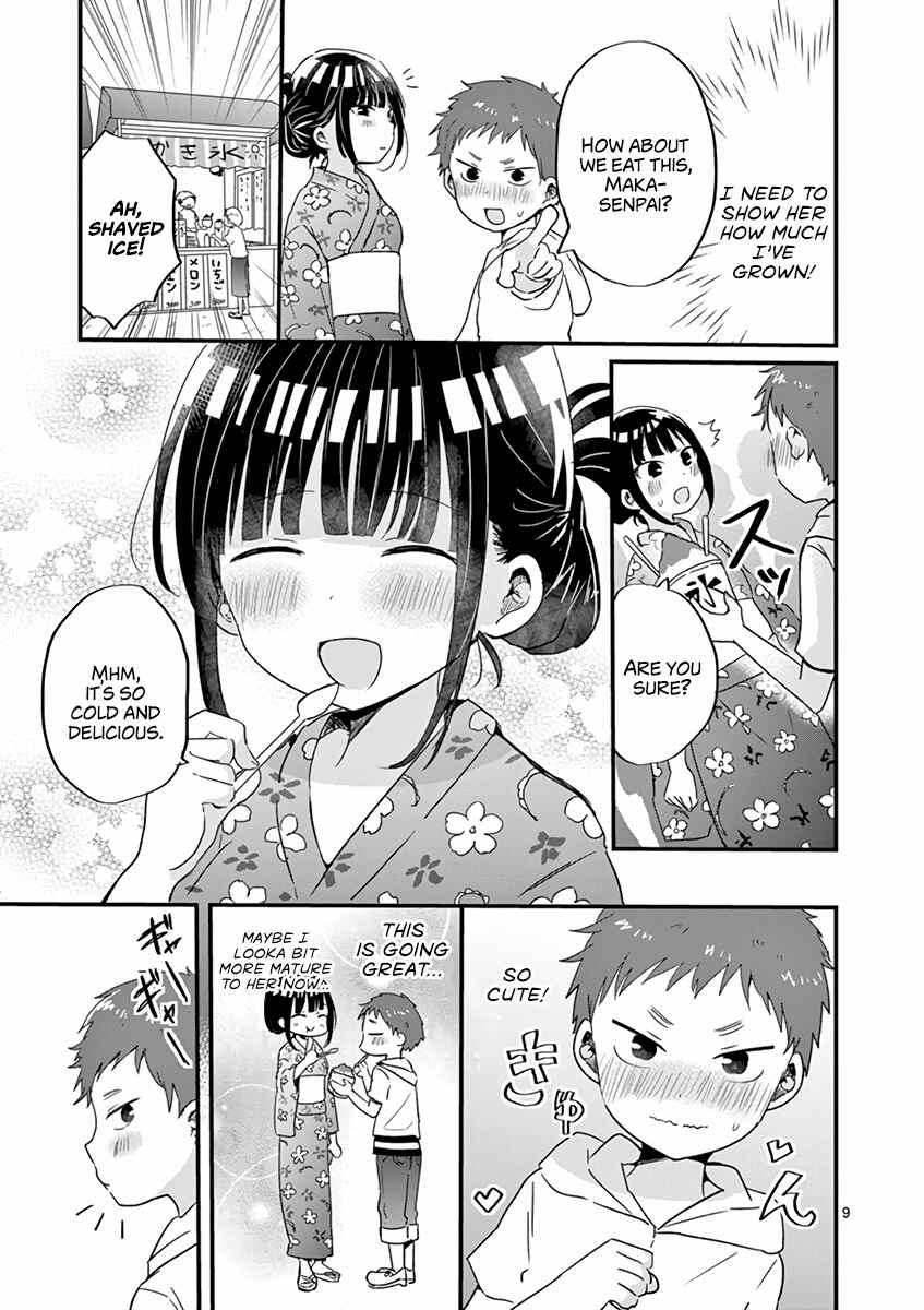 Page 9 Chapter 15 Oredake ni Kamatte Maka-senpai
