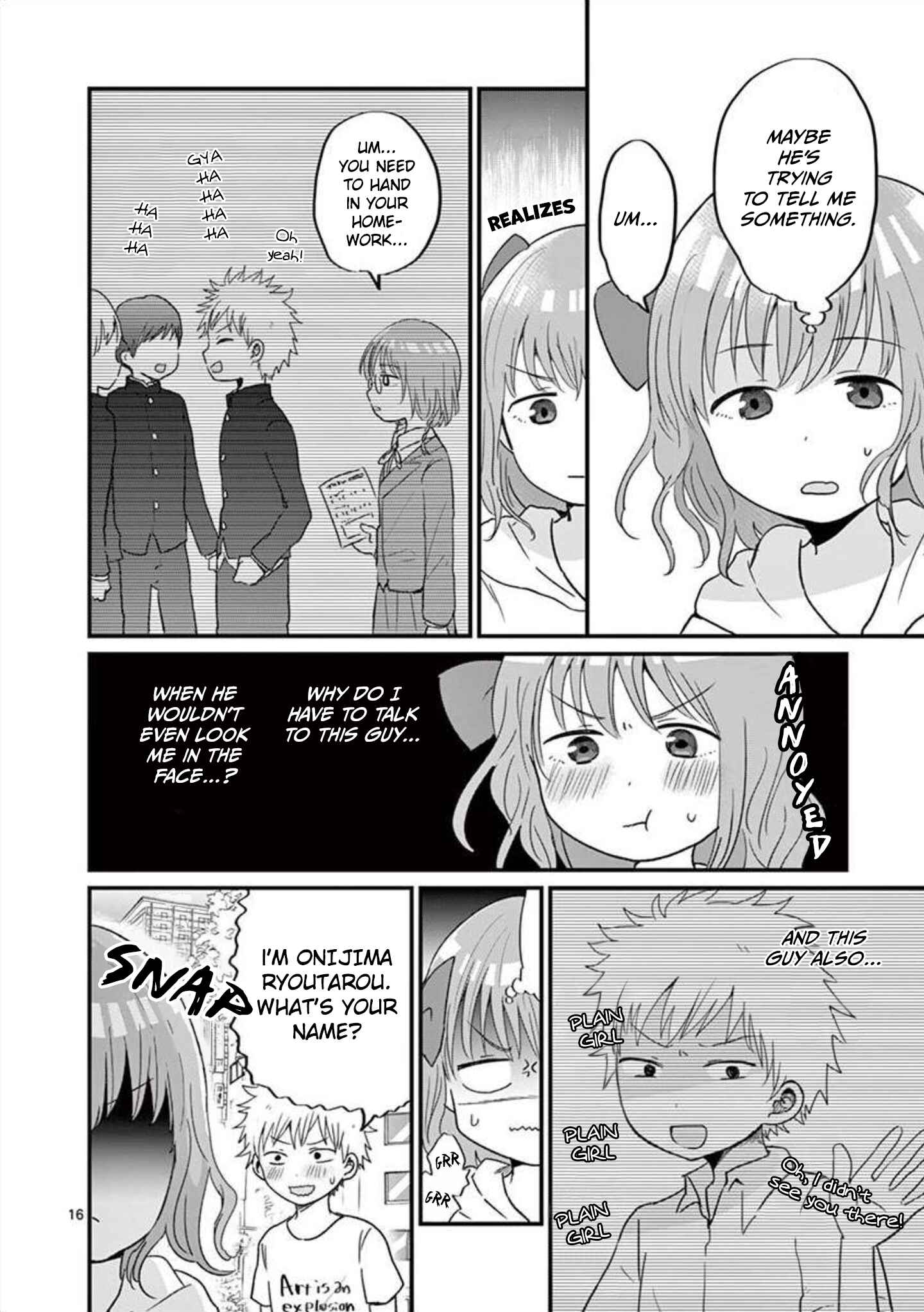 Page 17 Chapter 12 Oredake ni Kamatte Maka-senpai