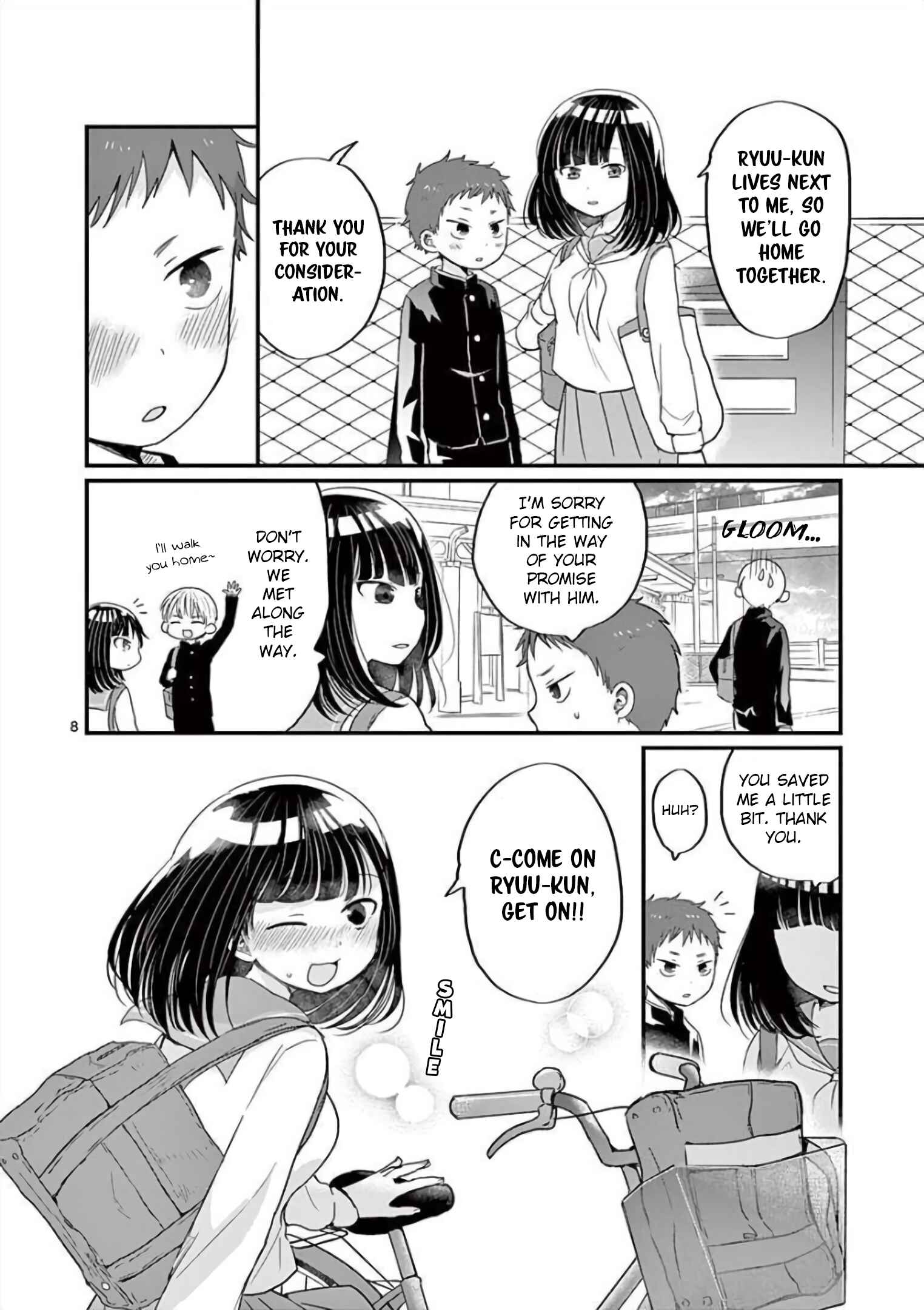 Page 8 Chapter 5 Oredake ni Kamatte Maka-senpai