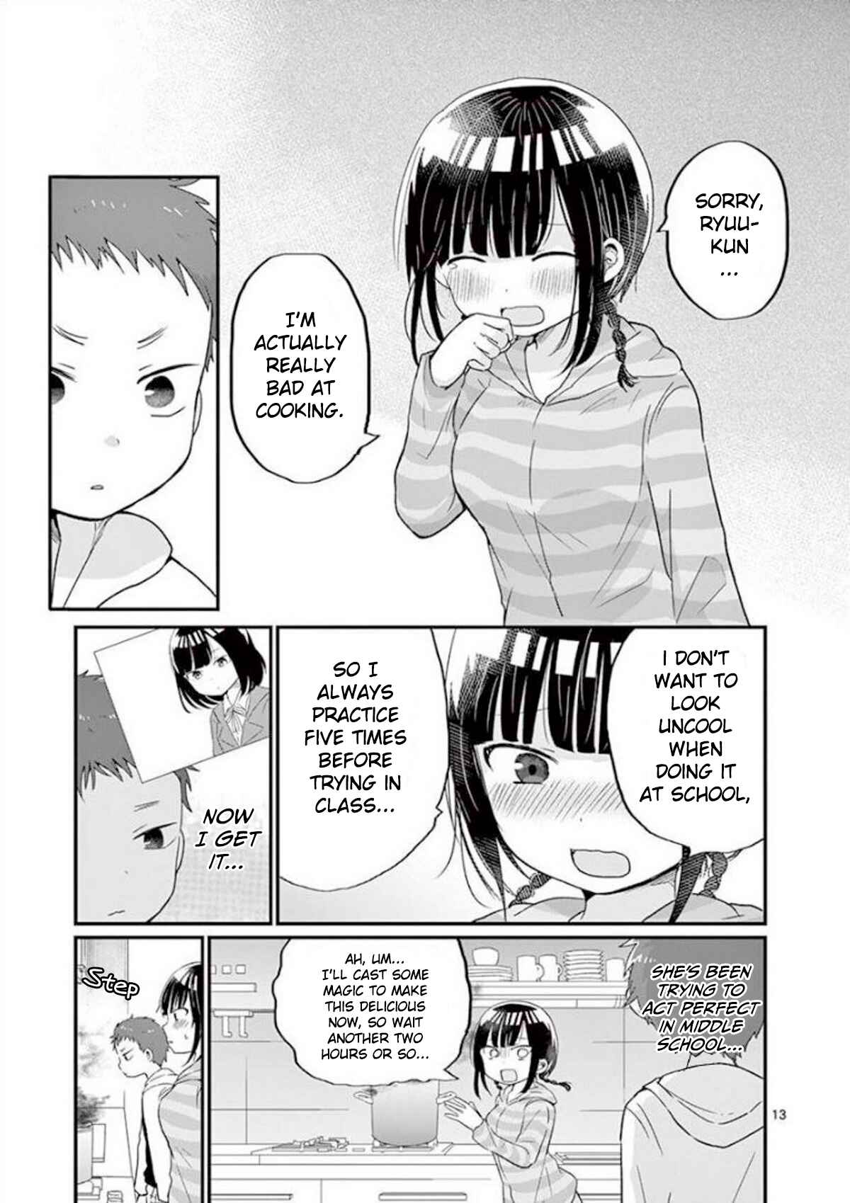 Page 13 Chapter 7 Oredake ni Kamatte Maka-senpai