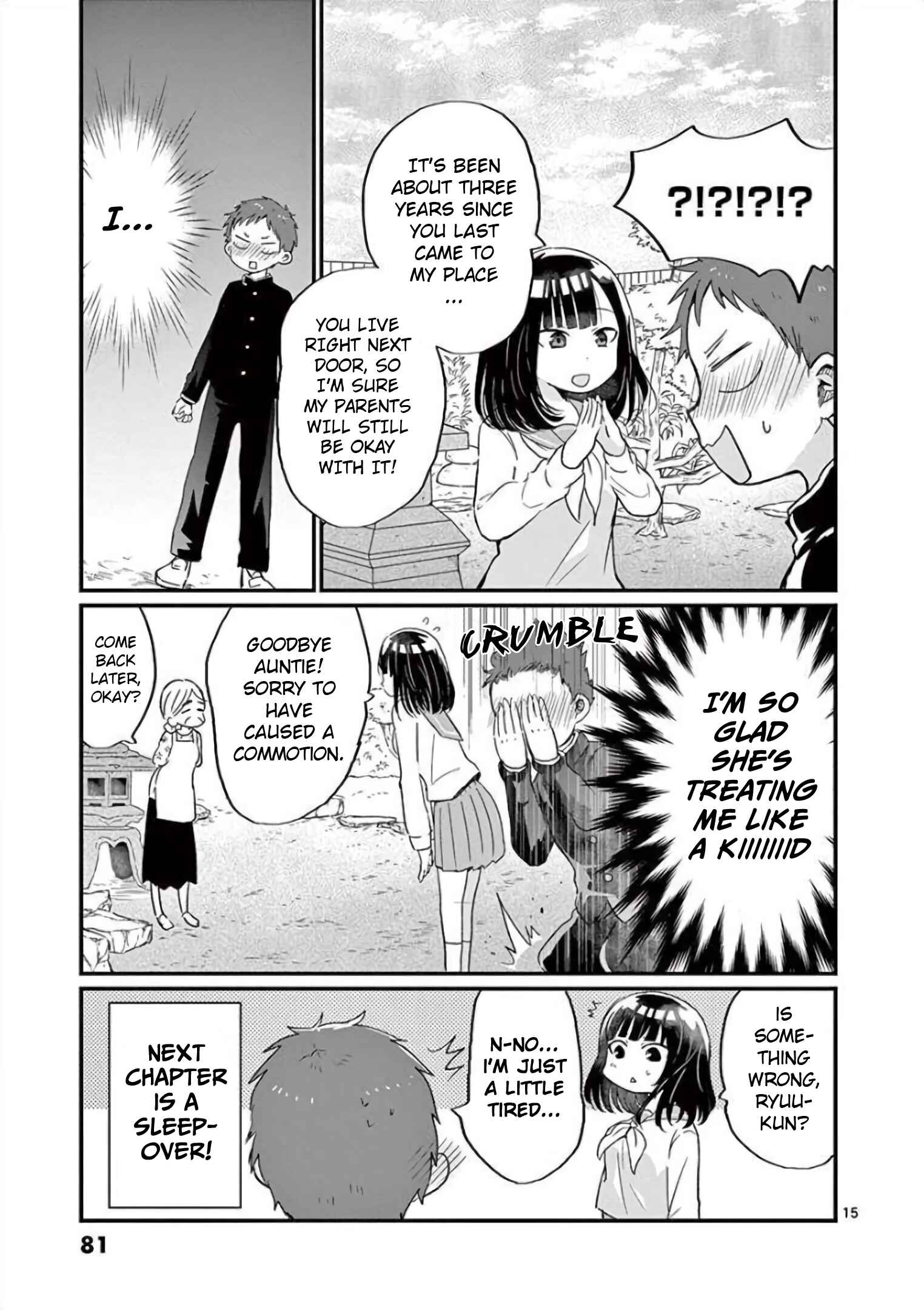Page 15 Chapter 6 Oredake ni Kamatte Maka-senpai
