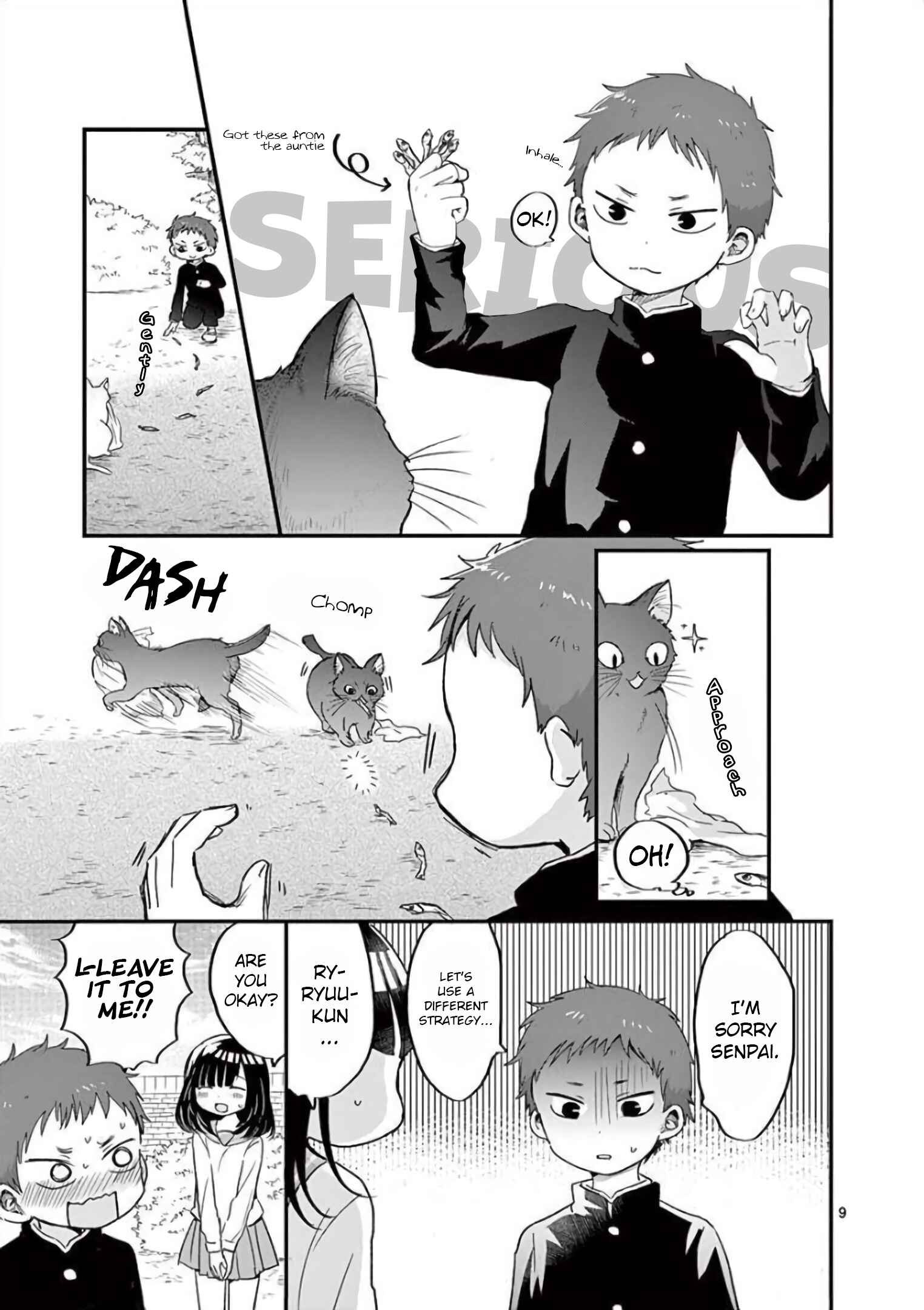 Page 9 Chapter 6 Oredake ni Kamatte Maka-senpai