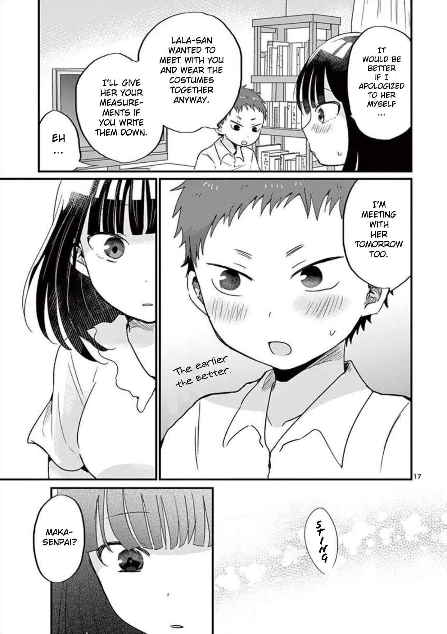 Page 18 Chapter 9 Oredake ni Kamatte Maka-senpai