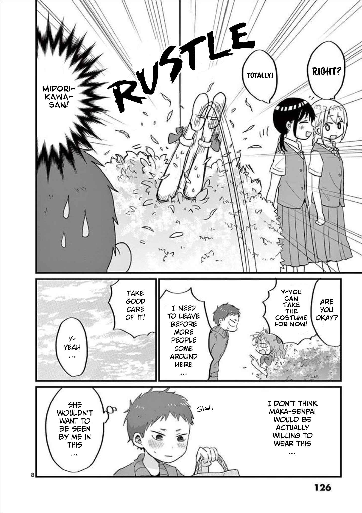 Page 9 Chapter 9 Oredake ni Kamatte Maka-senpai