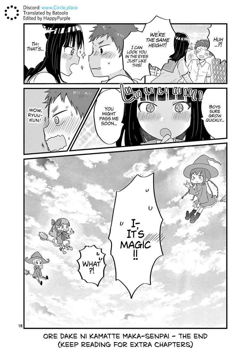 Page 18 Chapter 19 Oredake ni Kamatte Maka-senpai