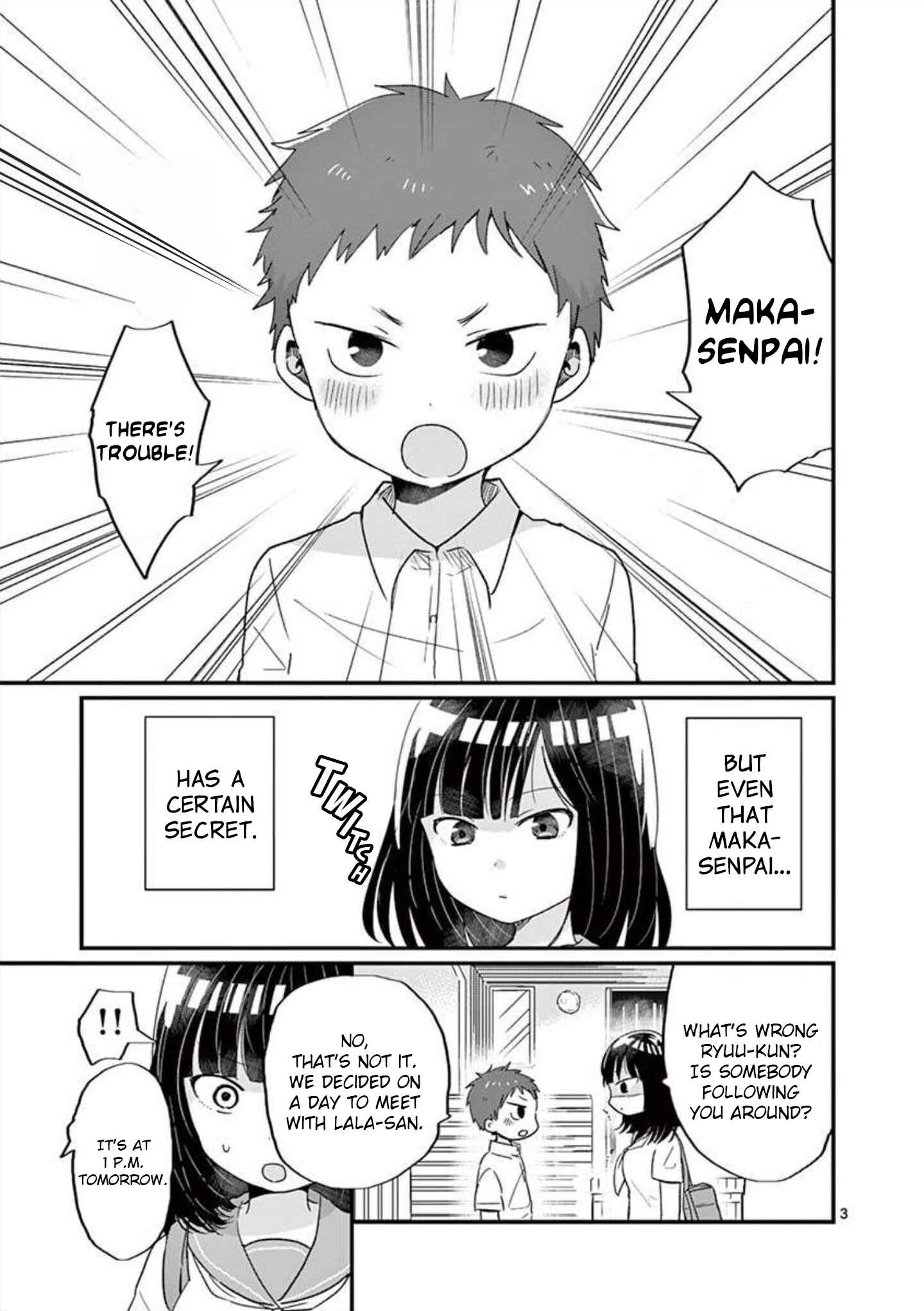 Page 5 Chapter 10 Oredake ni Kamatte Maka-senpai
