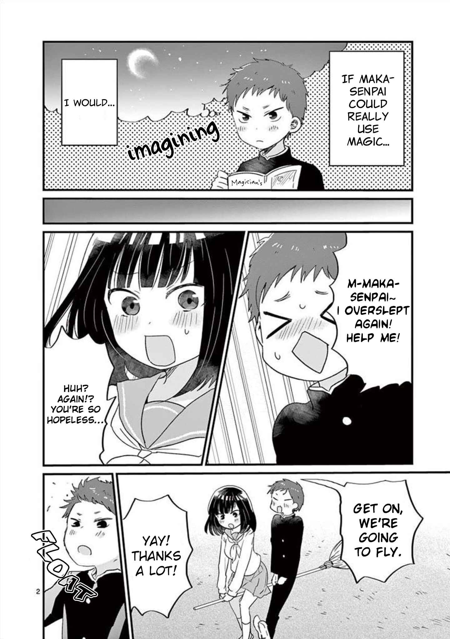 Page 3 Chapter 9.5 Oredake ni Kamatte Maka-senpai