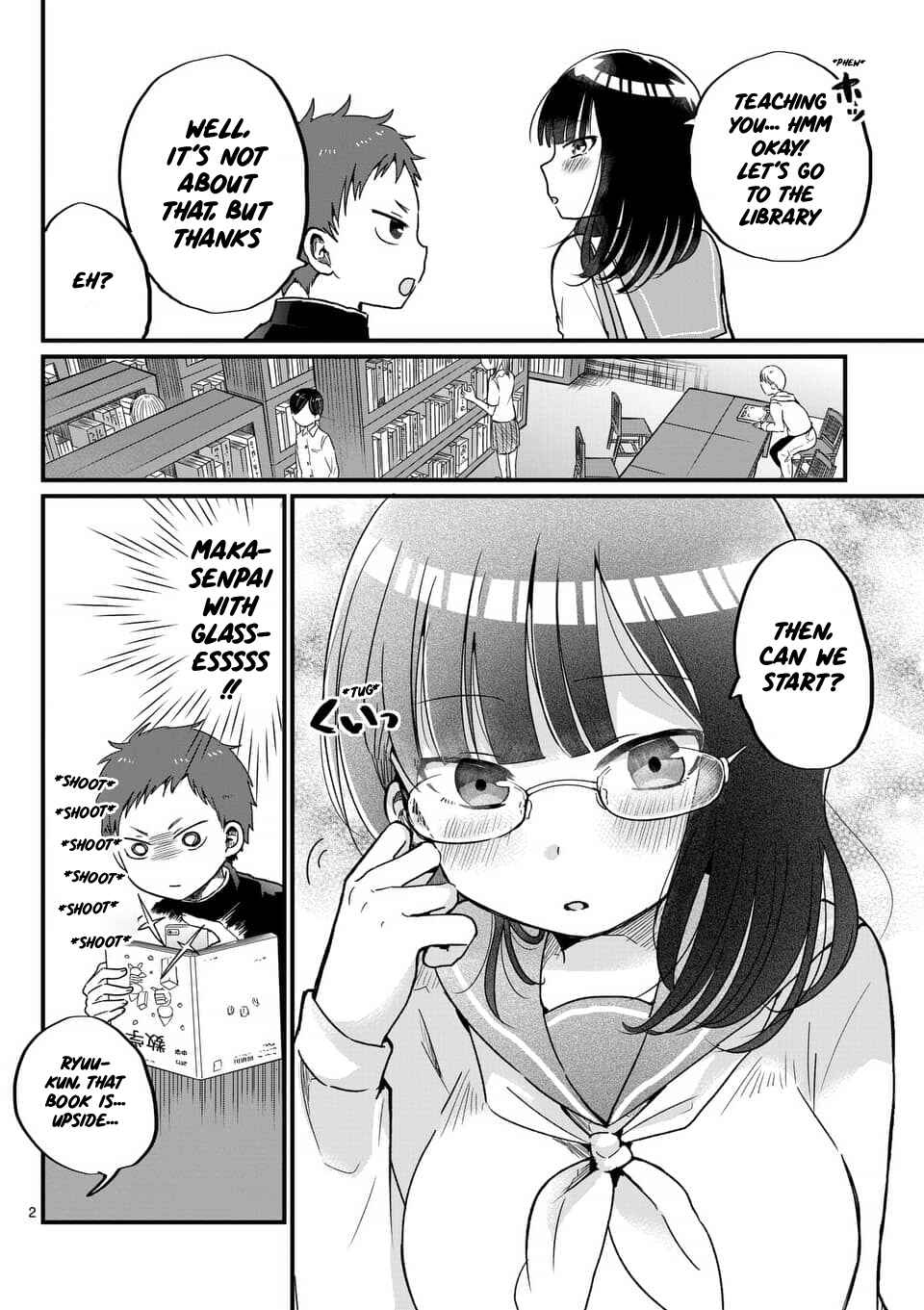 Page 2 Chapter 2 Oredake ni Kamatte Maka-senpai