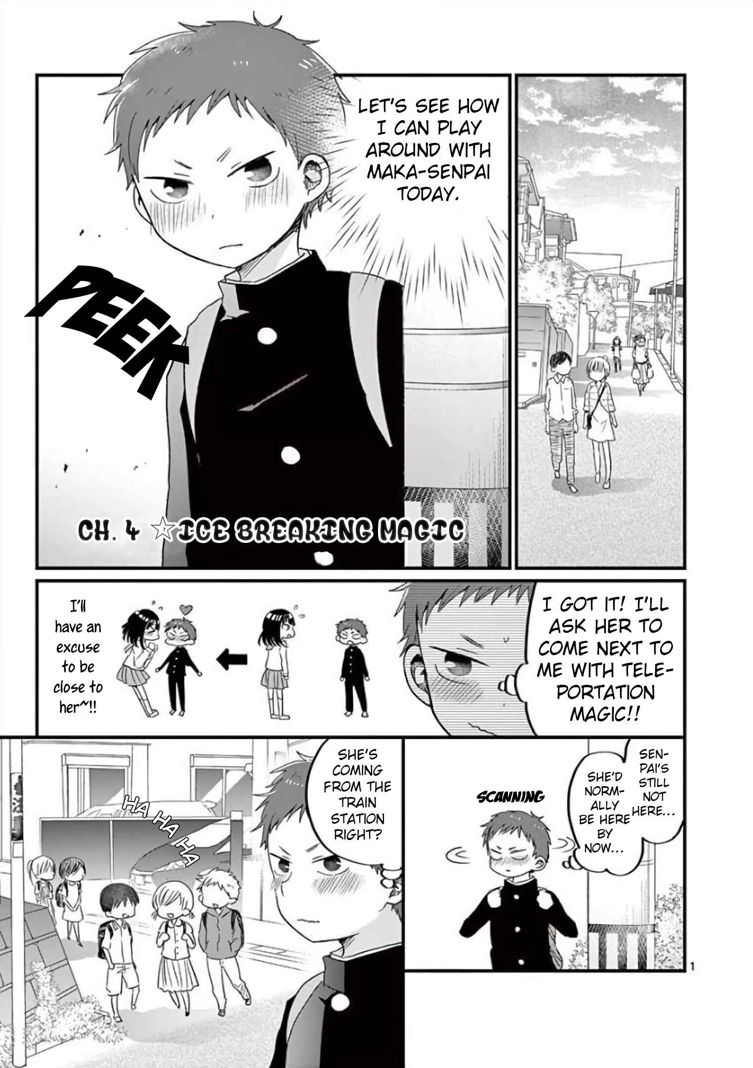 Page 1 Chapter 4 Oredake ni Kamatte Maka-senpai