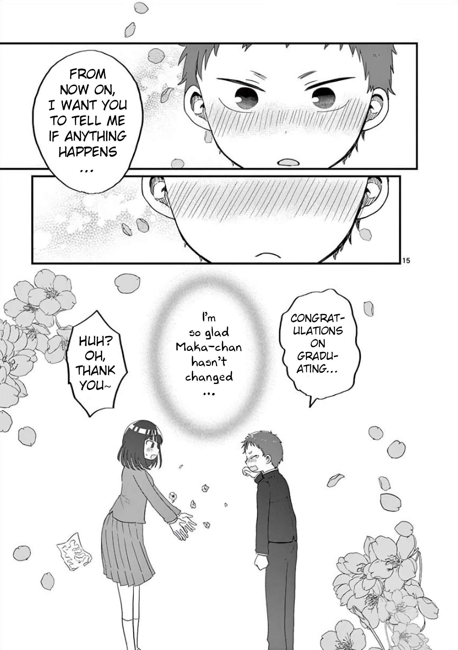 Page 15 Chapter 4 Oredake ni Kamatte Maka-senpai