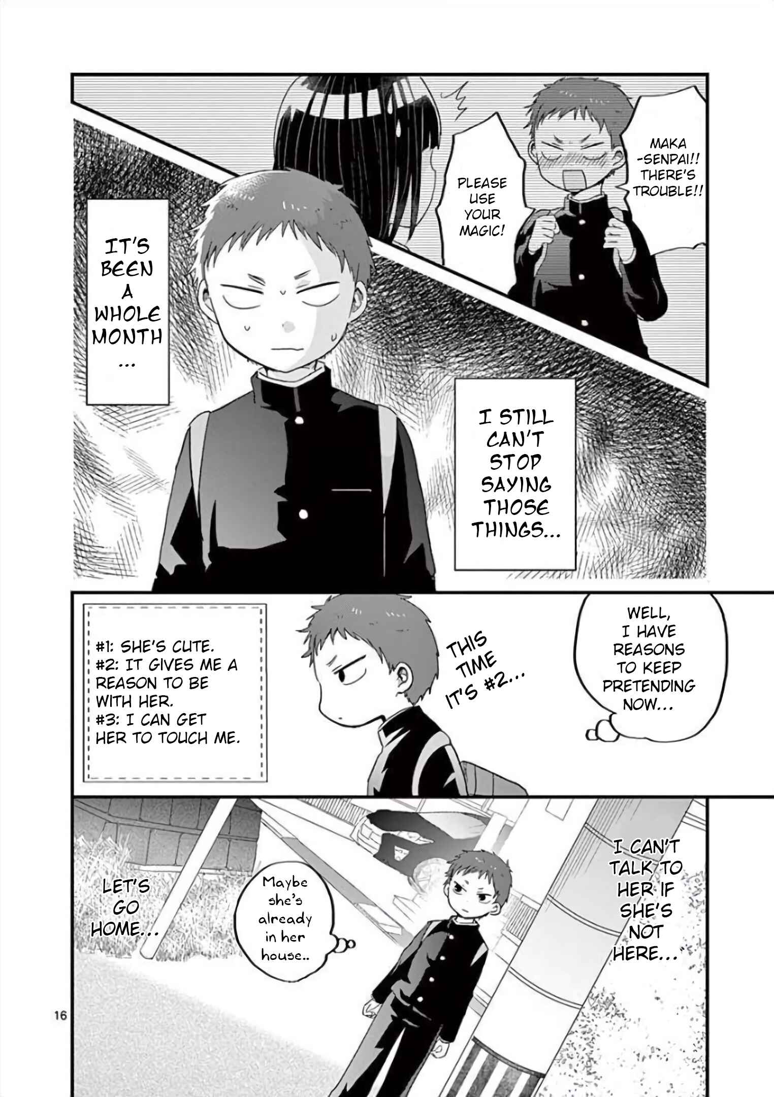 Page 16 Chapter 4 Oredake ni Kamatte Maka-senpai