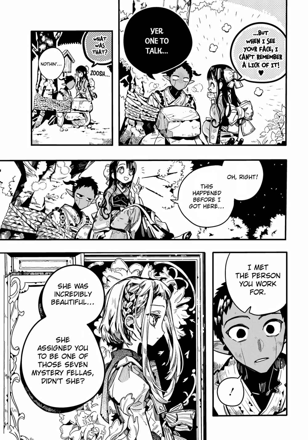 Page 7 Chapter 93 Jibaku Shounen: Hanako-kun
