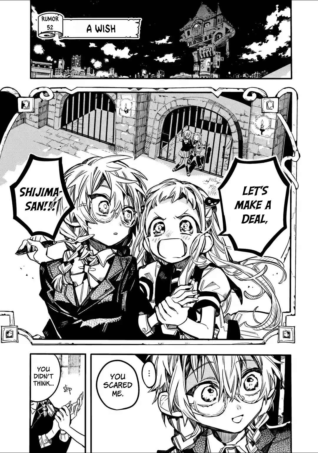 Page 1 Chapter 52 Jibaku Shounen: Hanako-kun