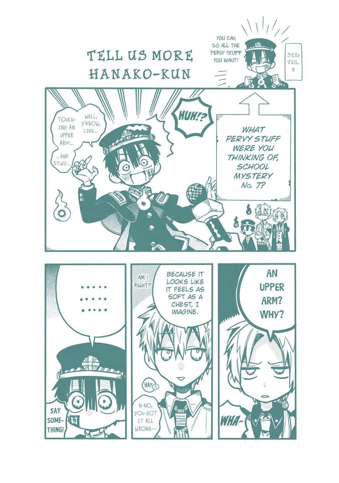 Page 5 Chapter 112.5 Jibaku Shounen: Hanako-kun