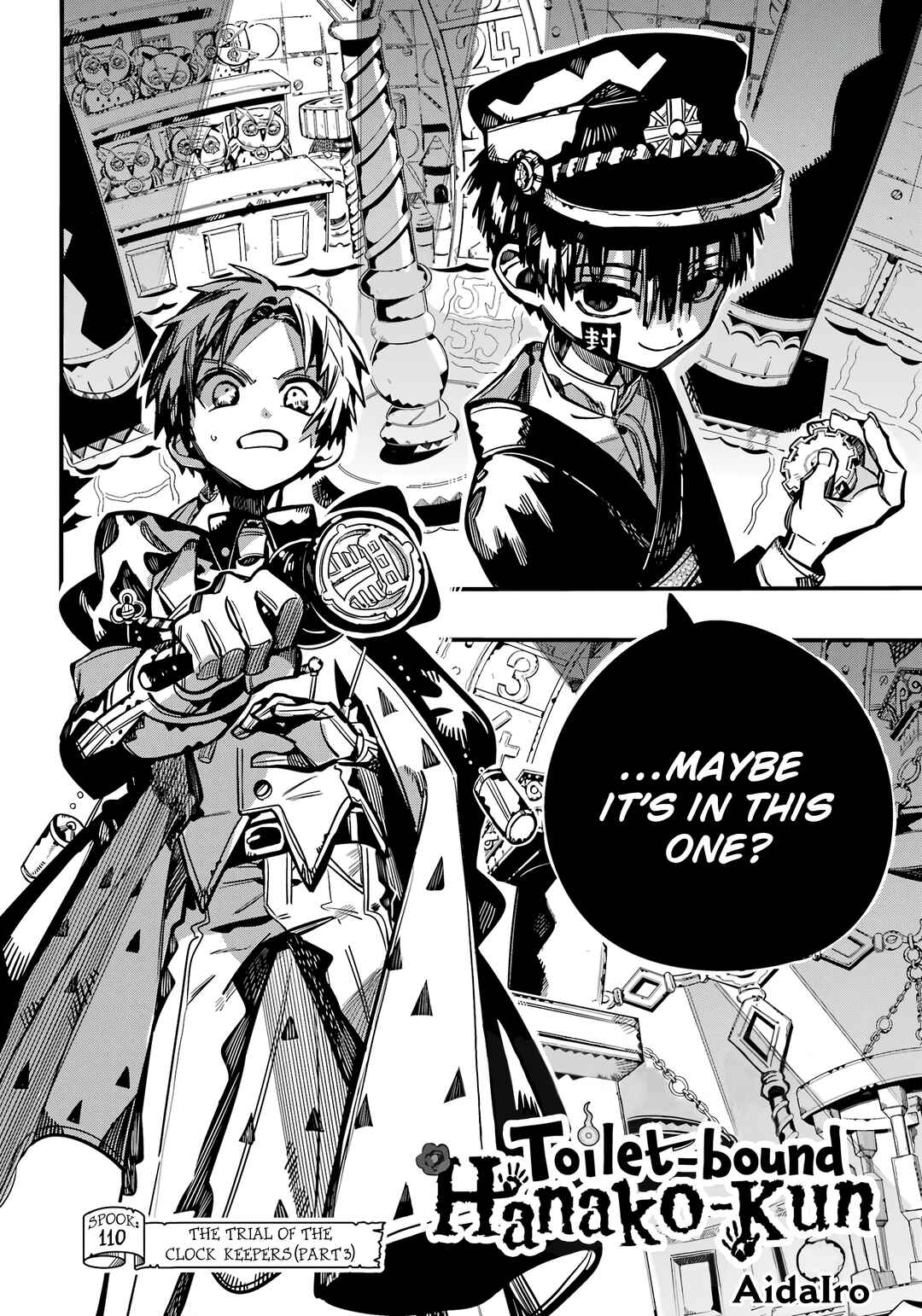 Page 3 Chapter 110 Jibaku Shounen: Hanako-kun