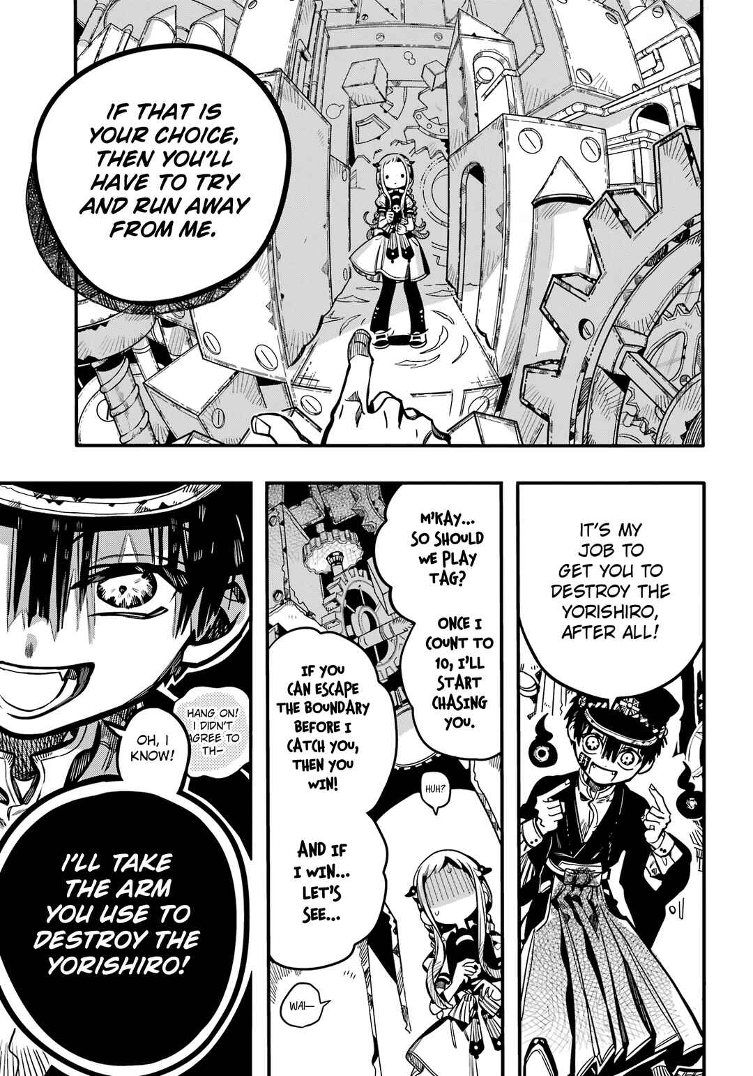 Page 17 Chapter 106 Jibaku Shounen: Hanako-kun