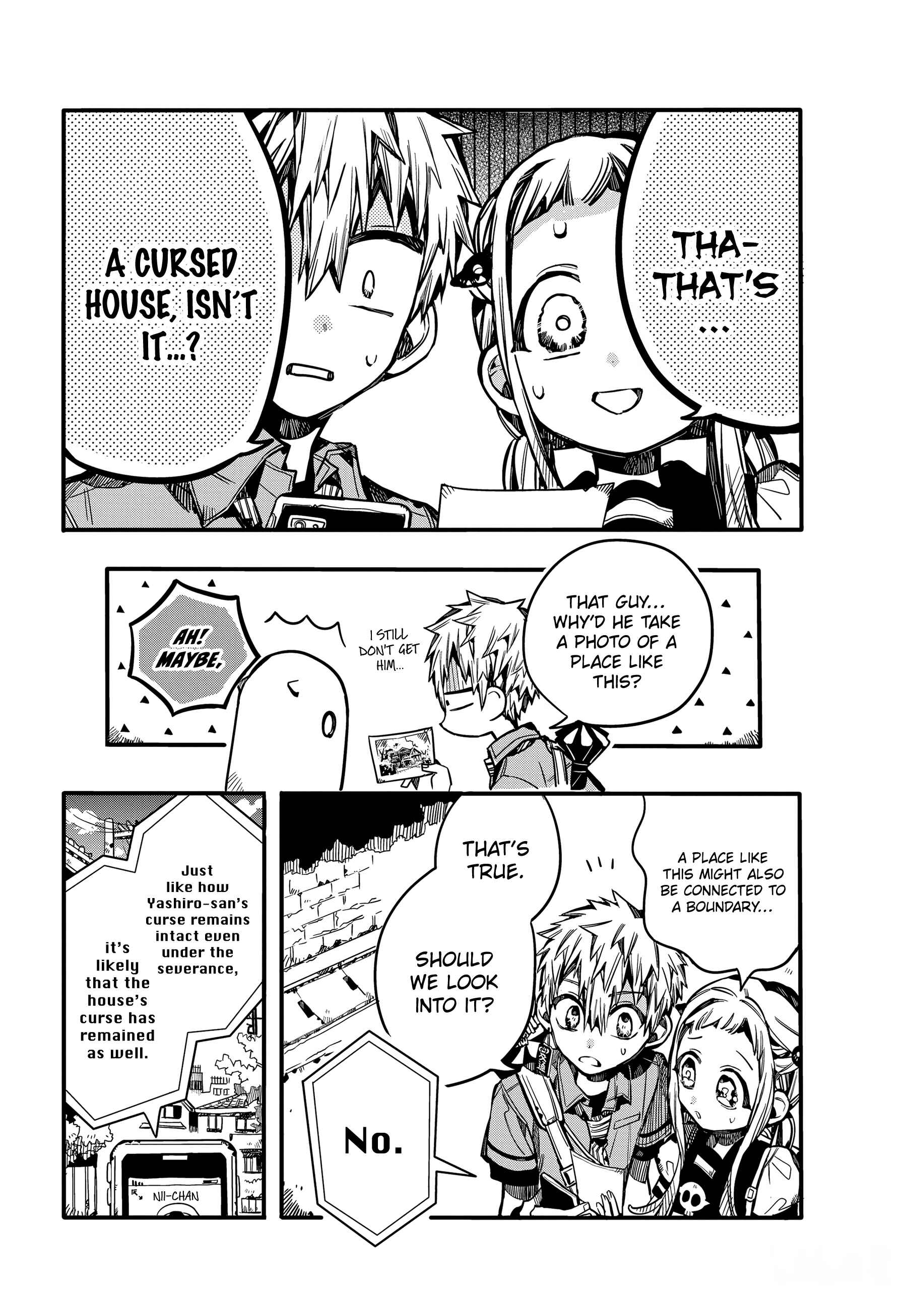 Page 12 Chapter 75 Jibaku Shounen: Hanako-kun