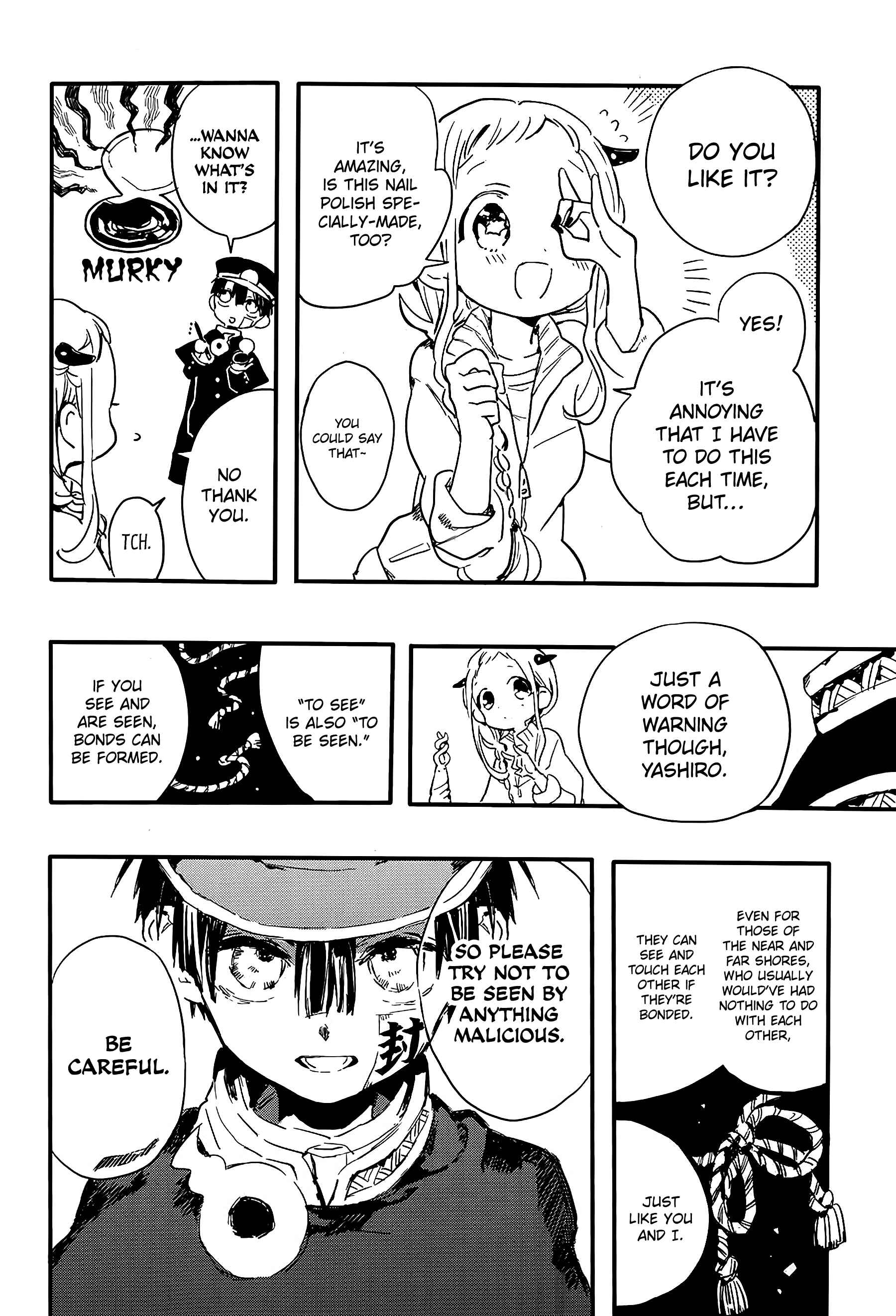 Page 22 Chapter 3 Jibaku Shounen: Hanako-kun