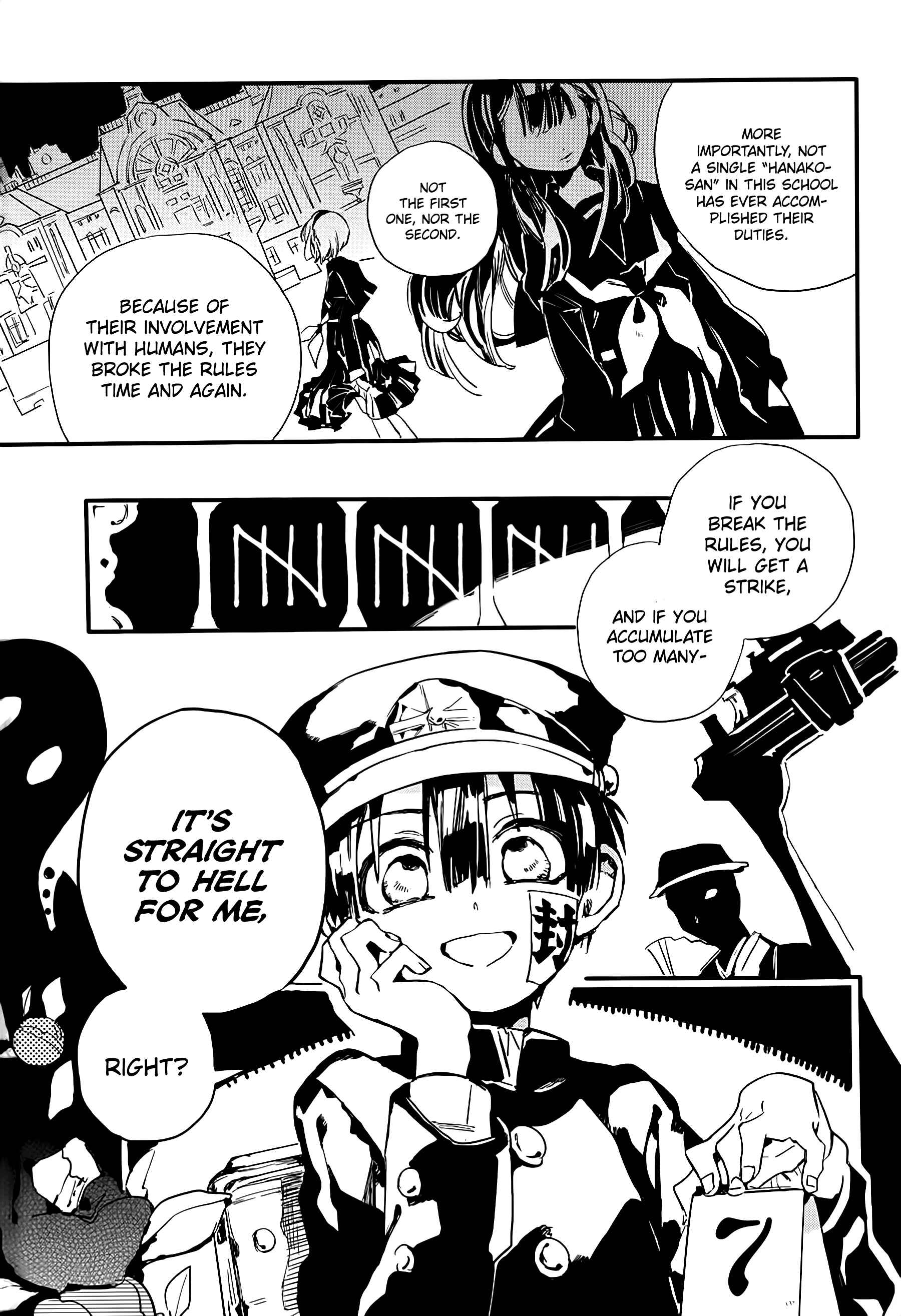 Page 5 Chapter 3 Jibaku Shounen: Hanako-kun