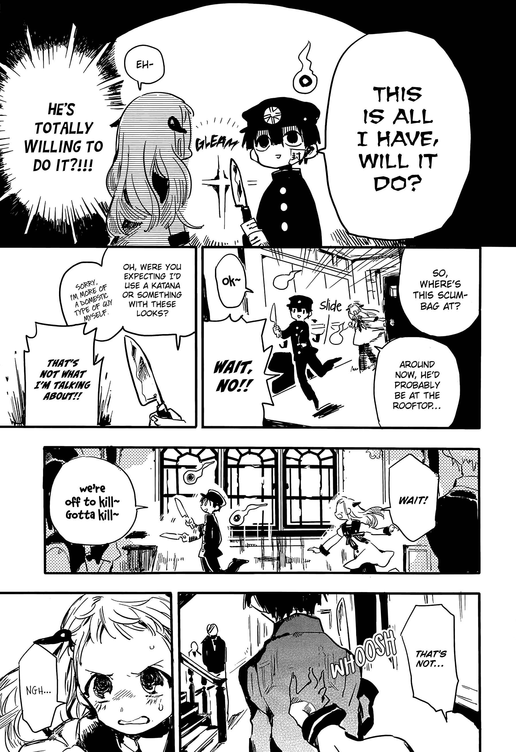 Page 11 Chapter 1 Jibaku Shounen: Hanako-kun