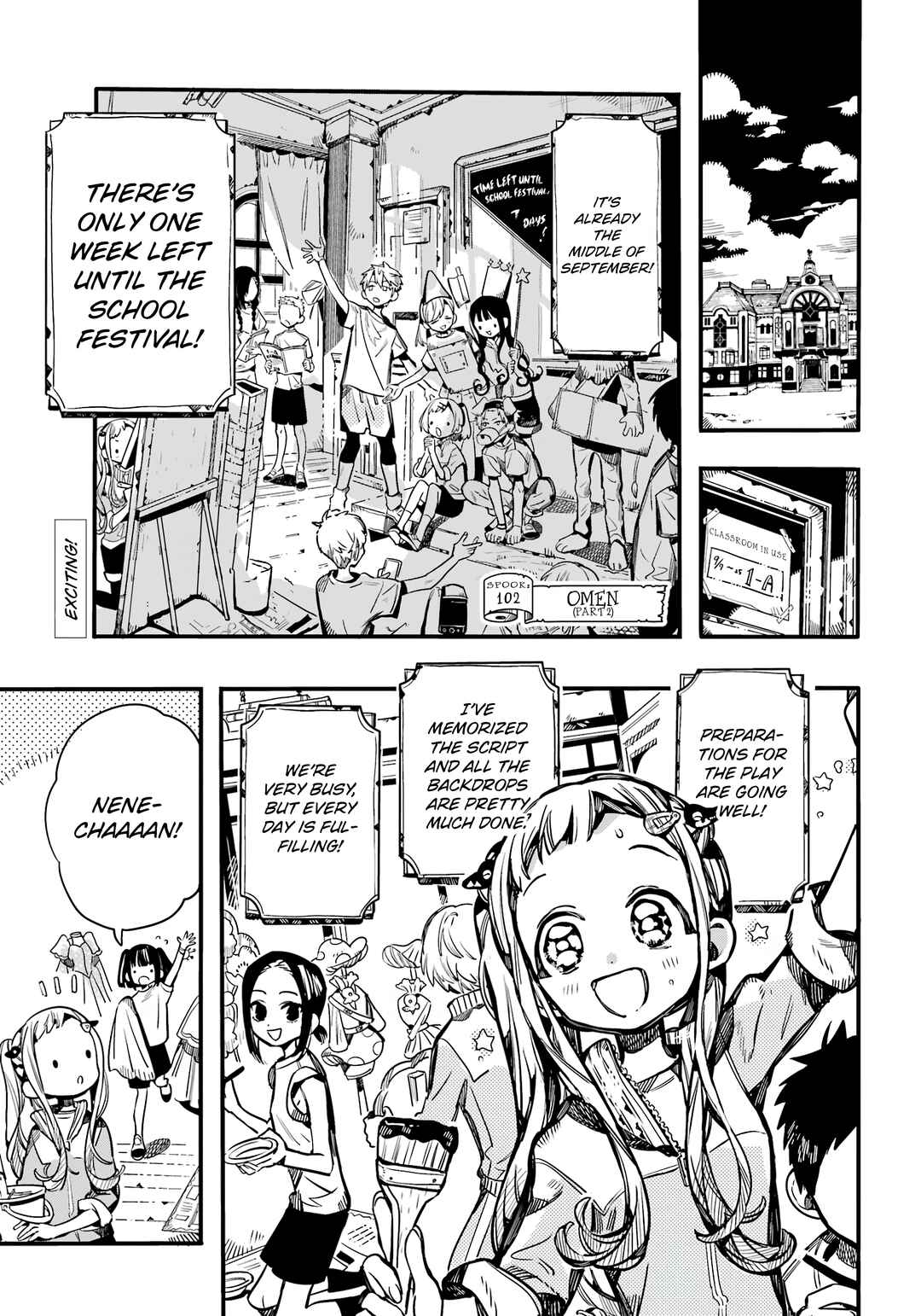 Page 2 Chapter 102 Jibaku Shounen: Hanako-kun