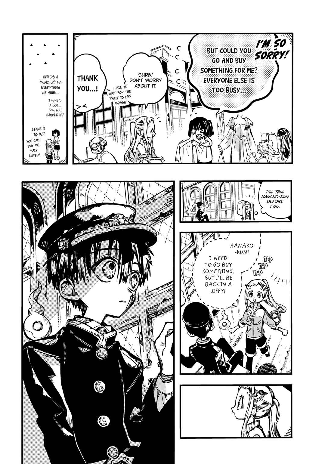 Page 3 Chapter 102 Jibaku Shounen: Hanako-kun