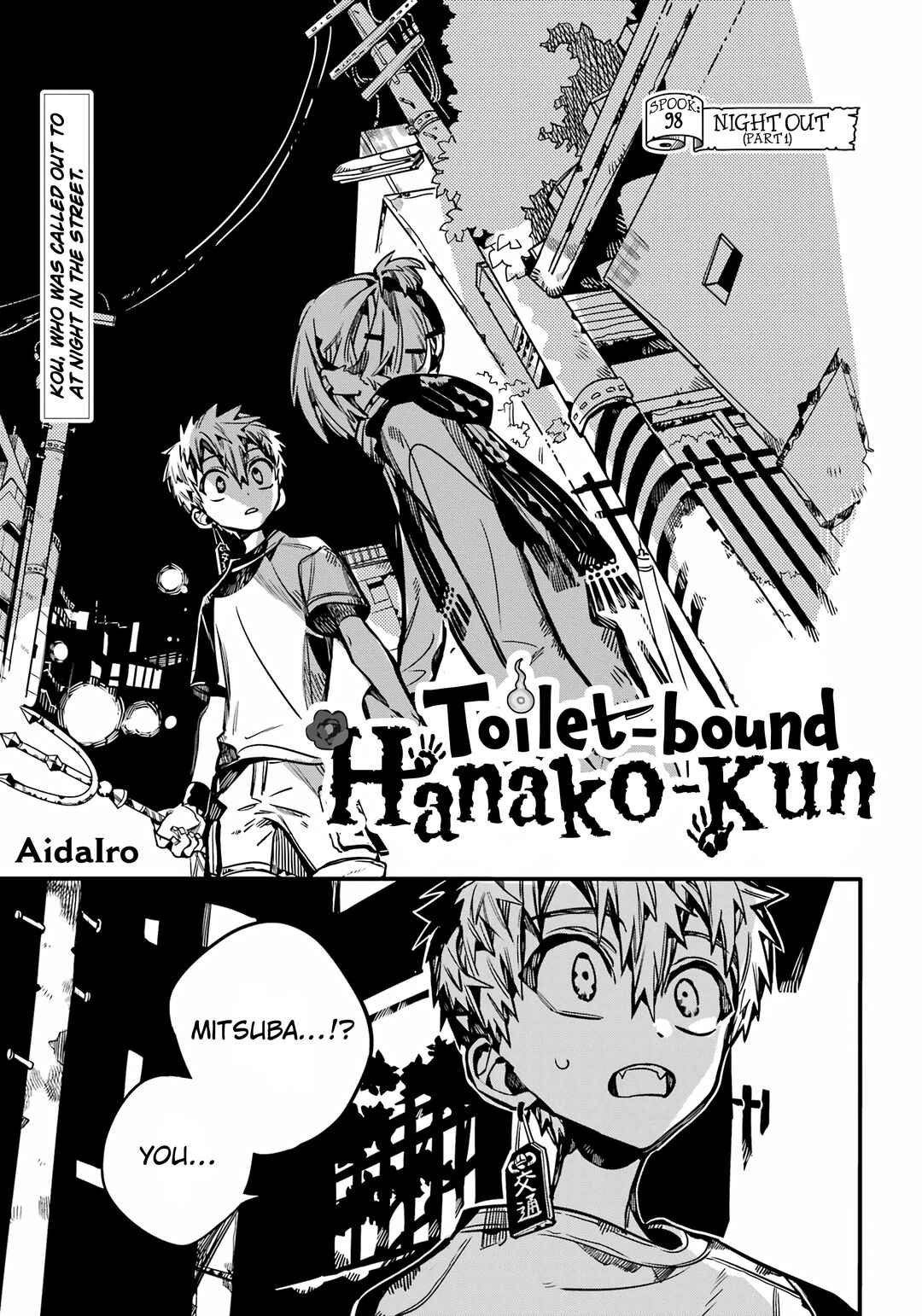Page 2 Chapter 98 Jibaku Shounen: Hanako-kun