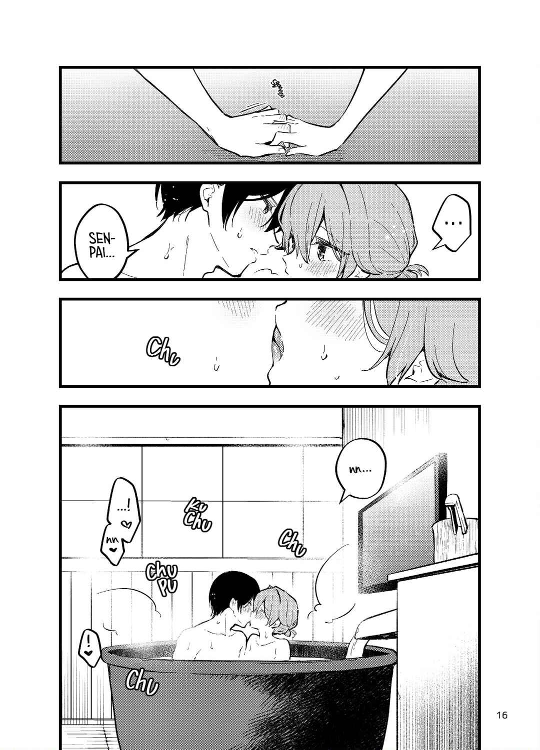 Page 16 Chapter Unknown_5efb Zenbu Kimi no Sei - Otoko ni mo Onna ni mo Naru Couple ga Onsen Ryokou no Tsumori de LoveHo ni Iku Hanashi (Doujinshi)
