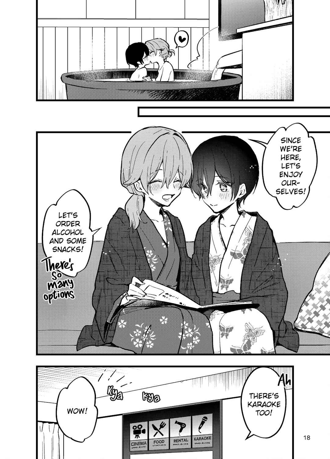 Page 18 Chapter Unknown_5efb Zenbu Kimi no Sei - Otoko ni mo Onna ni mo Naru Couple ga Onsen Ryokou no Tsumori de LoveHo ni Iku Hanashi (Doujinshi)