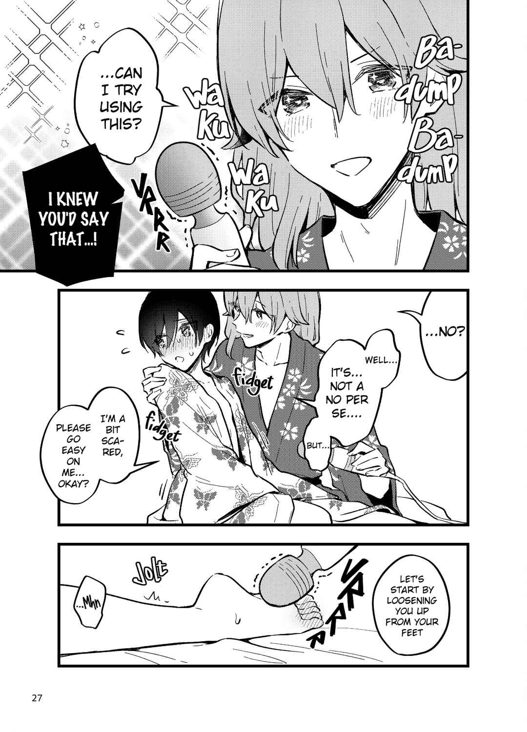 Page 27 Chapter Unknown_5efb Zenbu Kimi no Sei - Otoko ni mo Onna ni mo Naru Couple ga Onsen Ryokou no Tsumori de LoveHo ni Iku Hanashi (Doujinshi)