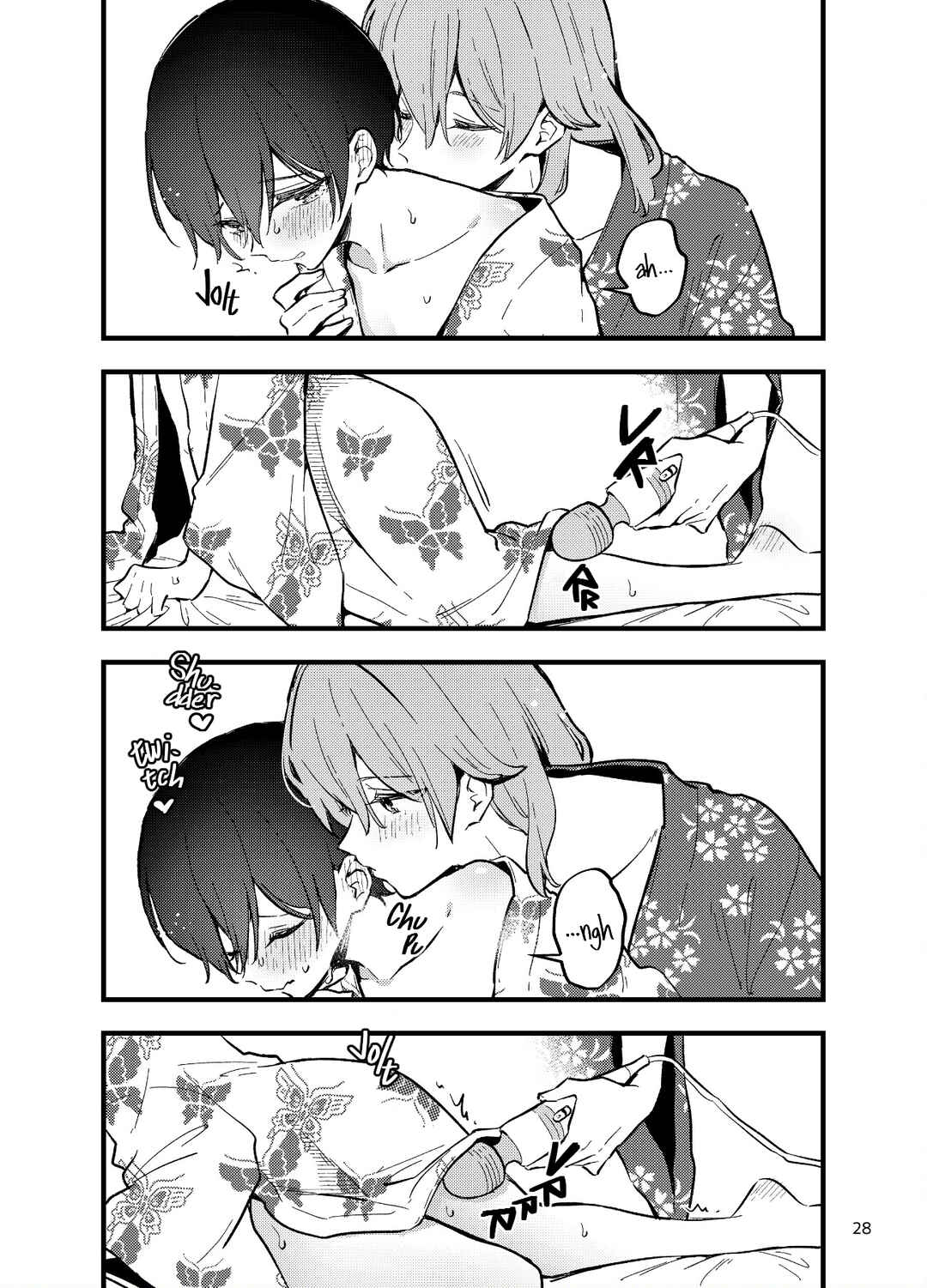 Page 28 Chapter Unknown_5efb Zenbu Kimi no Sei - Otoko ni mo Onna ni mo Naru Couple ga Onsen Ryokou no Tsumori de LoveHo ni Iku Hanashi (Doujinshi)
