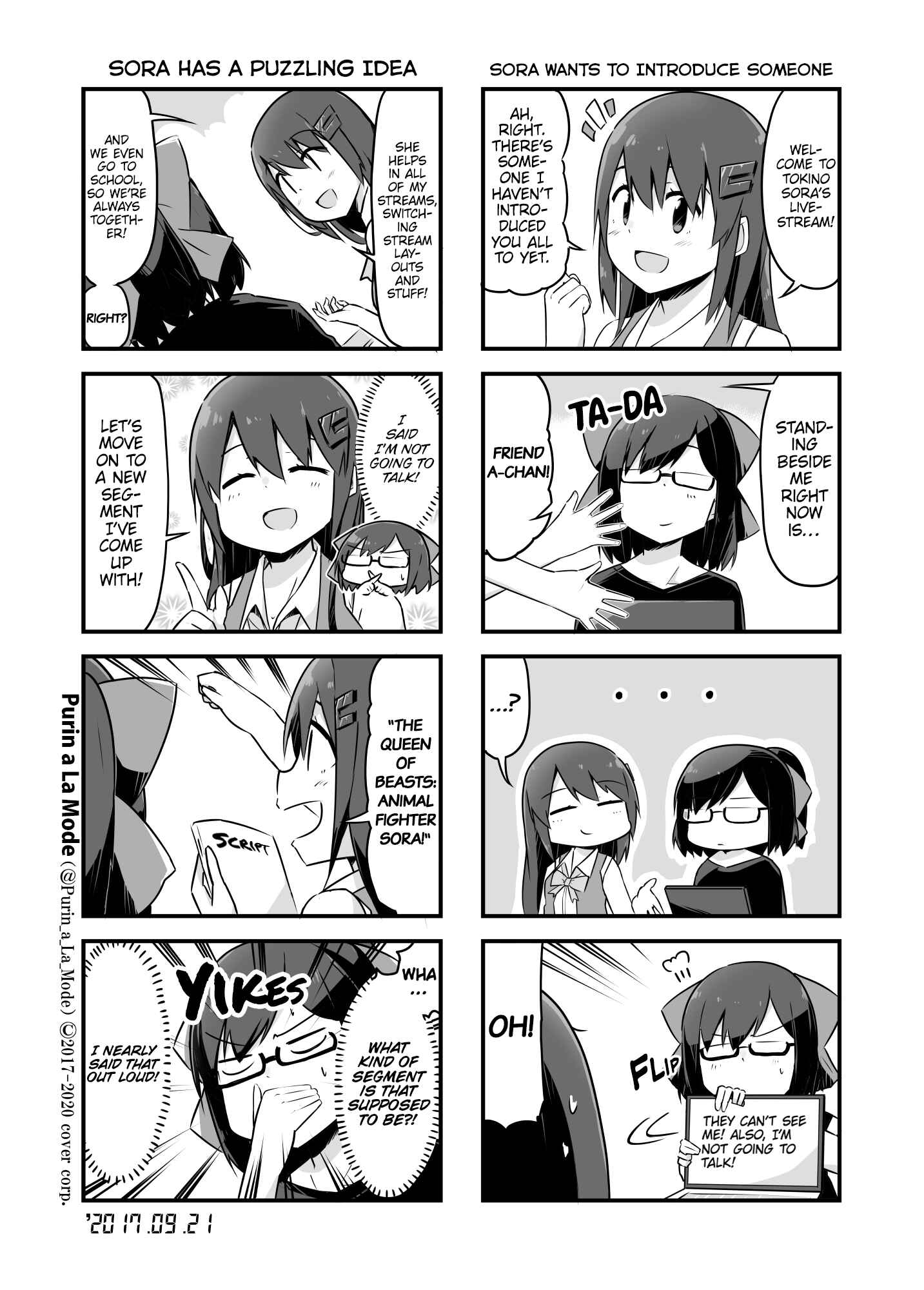 Page 2 Chapter 2 Hololive - Tokino Sora Record