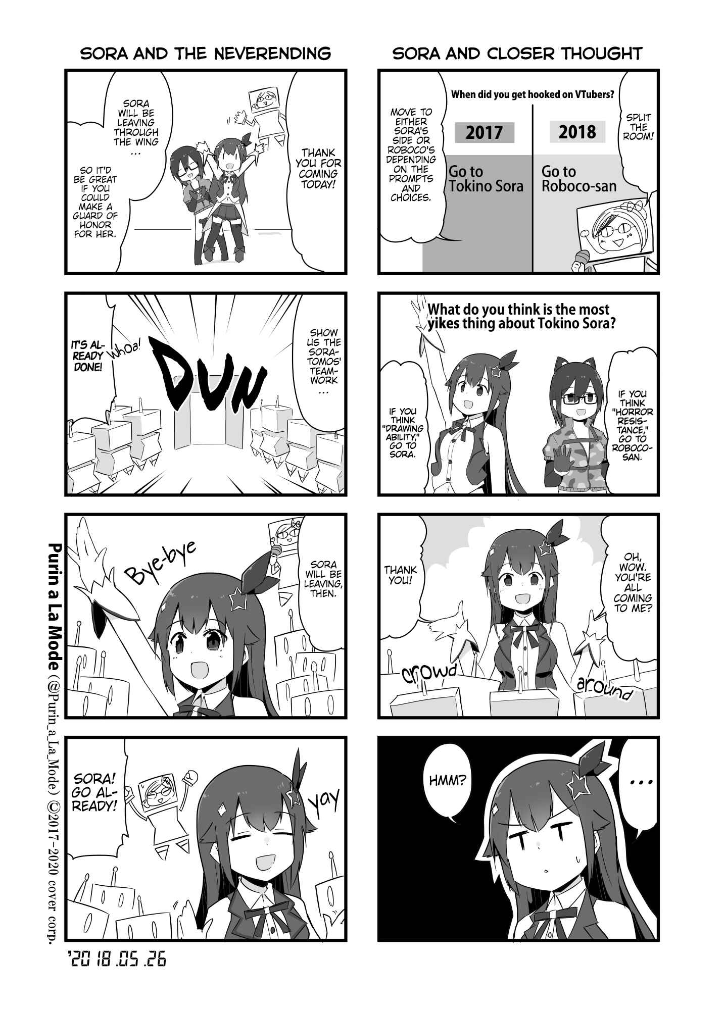 Page 2 Chapter 23 Hololive - Tokino Sora Record