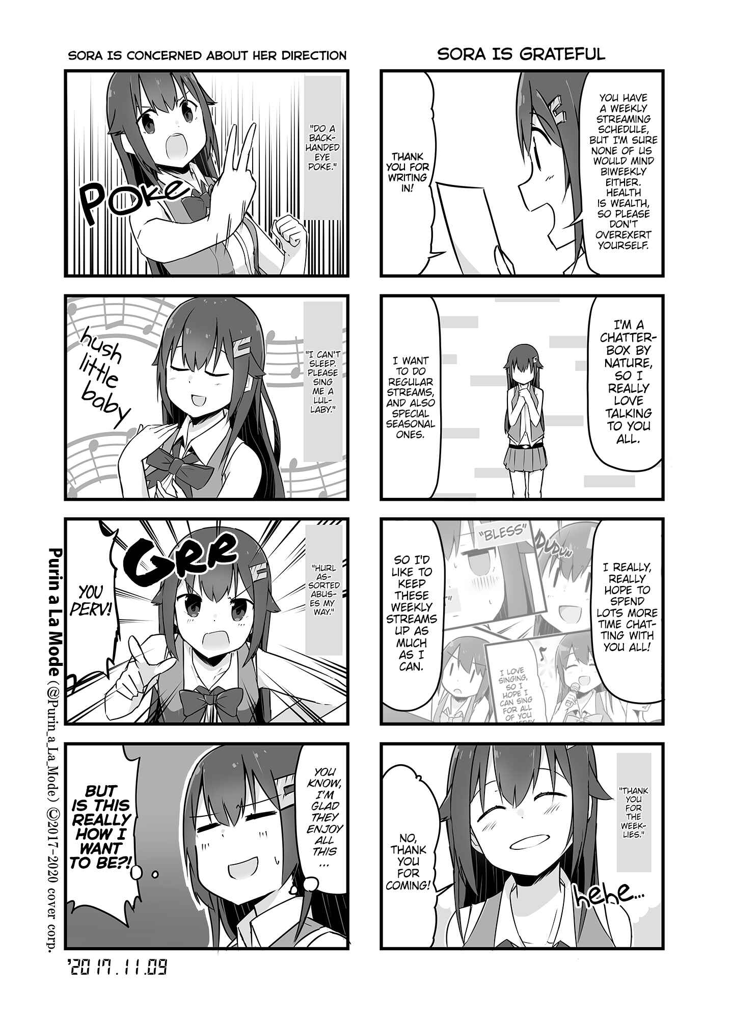 Page 1 Chapter 7 Hololive - Tokino Sora Record