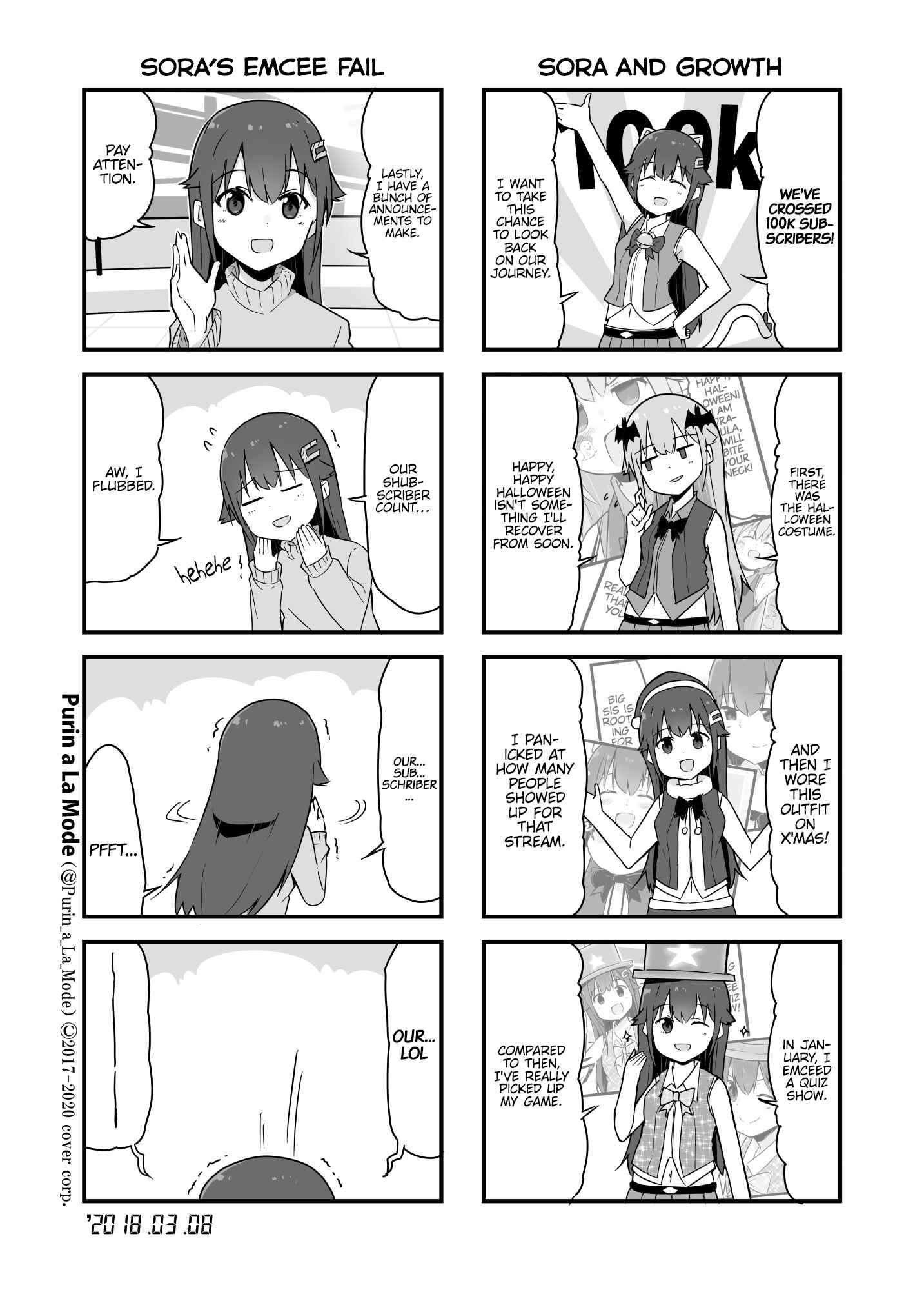 Page 2 Chapter 19 Hololive - Tokino Sora Record