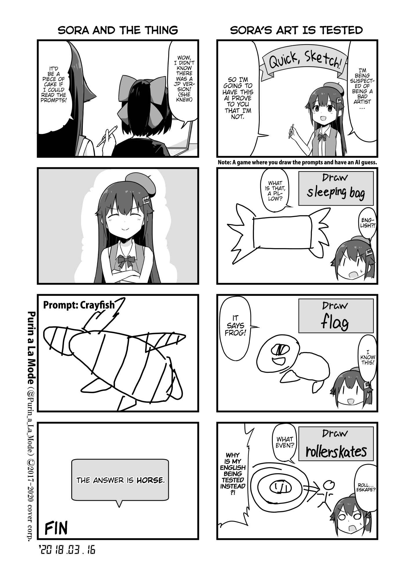 Page 1 Chapter 20 Hololive - Tokino Sora Record