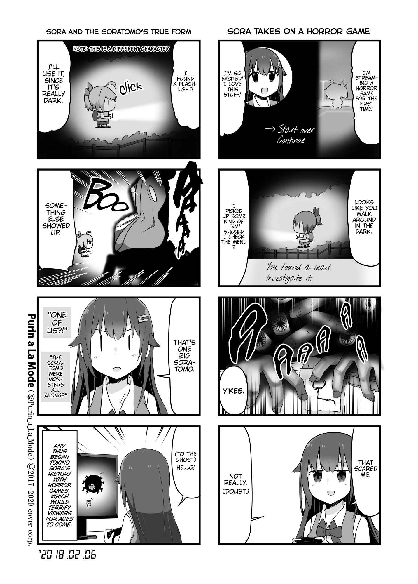 Page 2 Chapter 14 Hololive - Tokino Sora Record