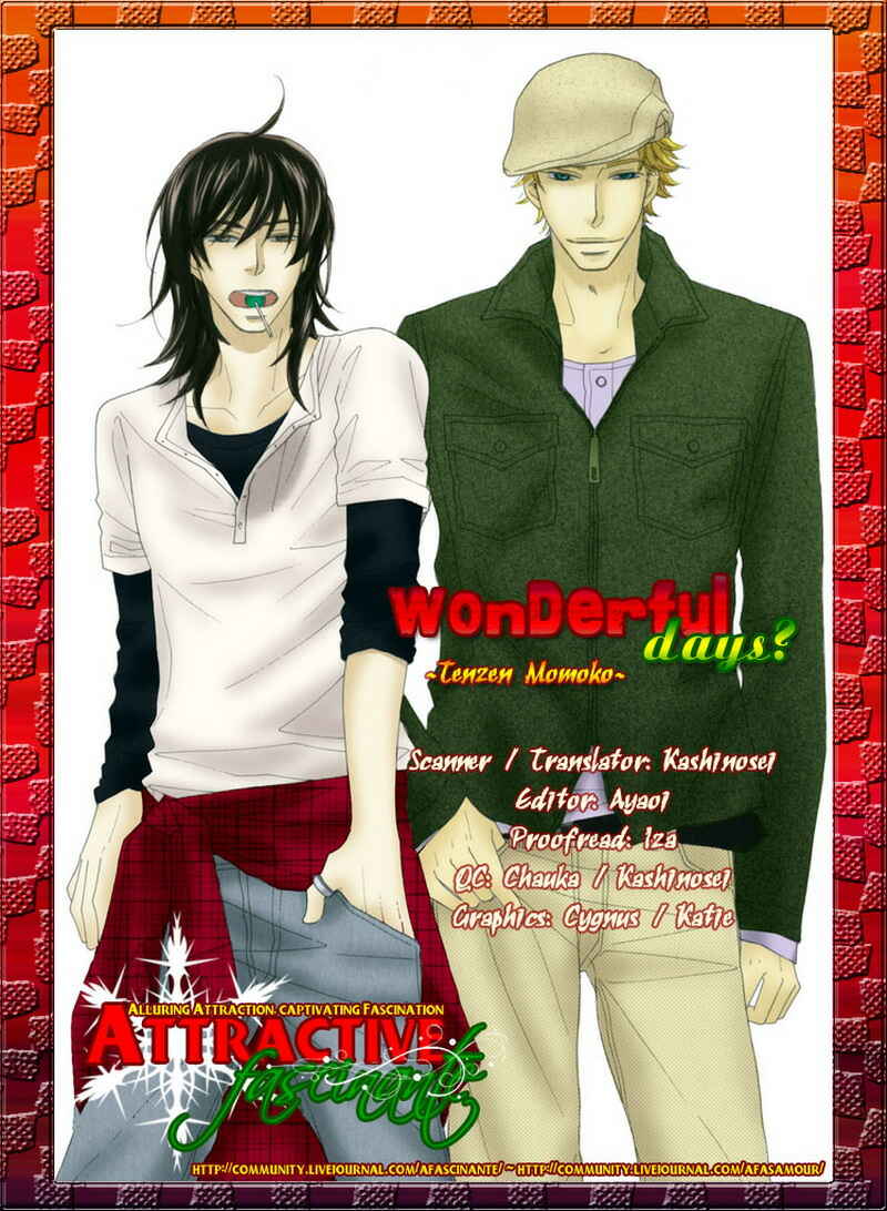 Page 6 Chapter 3 wonderful days?