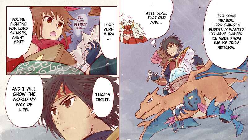 Page 49 Chapter 4 Pokémon + Nobunagas Ambition ~ Ranseis Color Picture Scroll ~