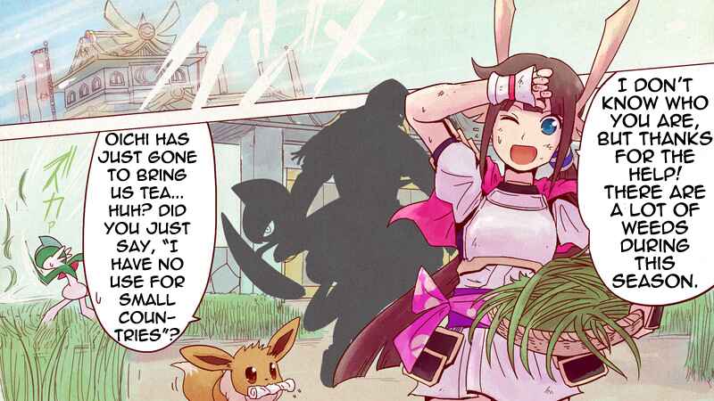 Page 22 Chapter 2 Pokémon + Nobunagas Ambition ~ Ranseis Color Picture Scroll ~