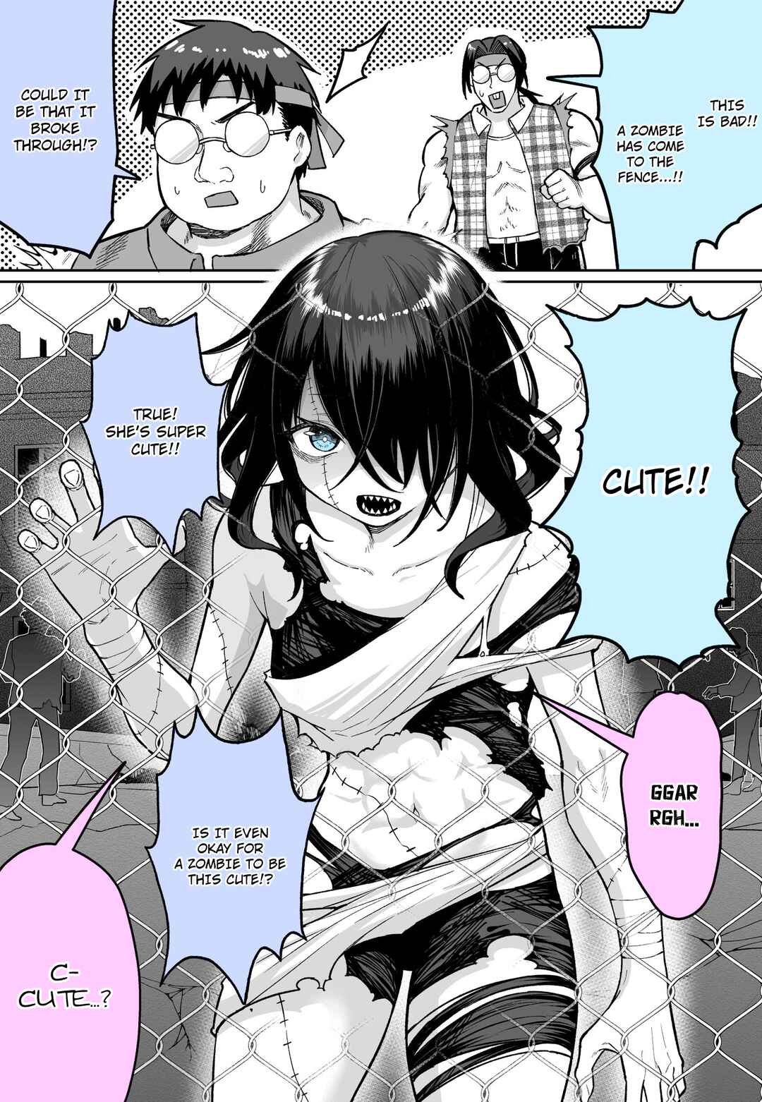 Page 1 Chapter Unknown_65f7 Seikimatsu Otaku no Zombie Nikki