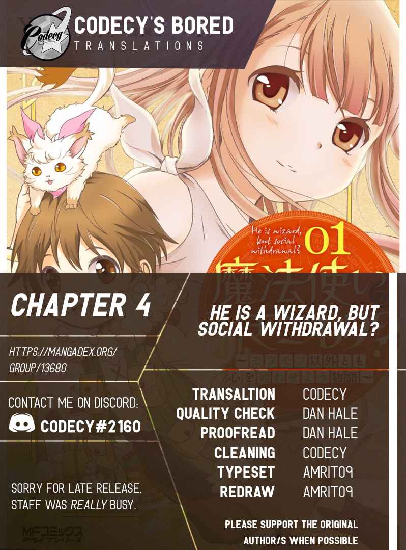 Page 1 Chapter 4 Mahou Tsukai de Hikikomori?