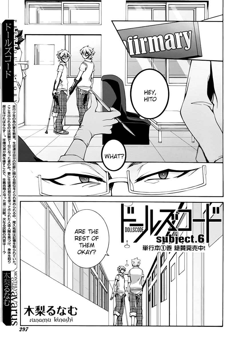 Page 1 Chapter 6 Dolls Code