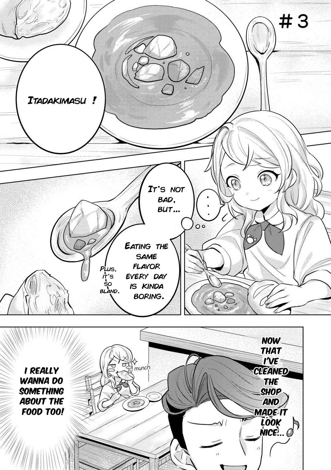 Page 1 Chapter 3 Tensei Shitara Suterareta ga, Hirowarete Tanoshiku Ikiteimasu