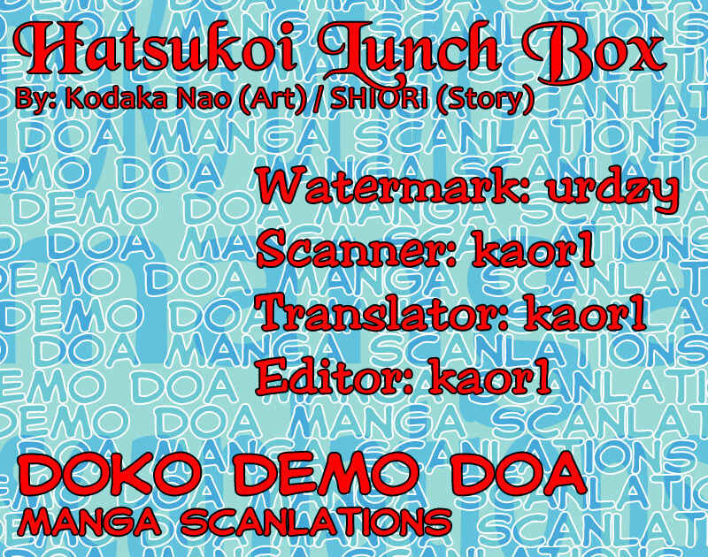 Page 38 Chapter 14 First Love Lunch Box