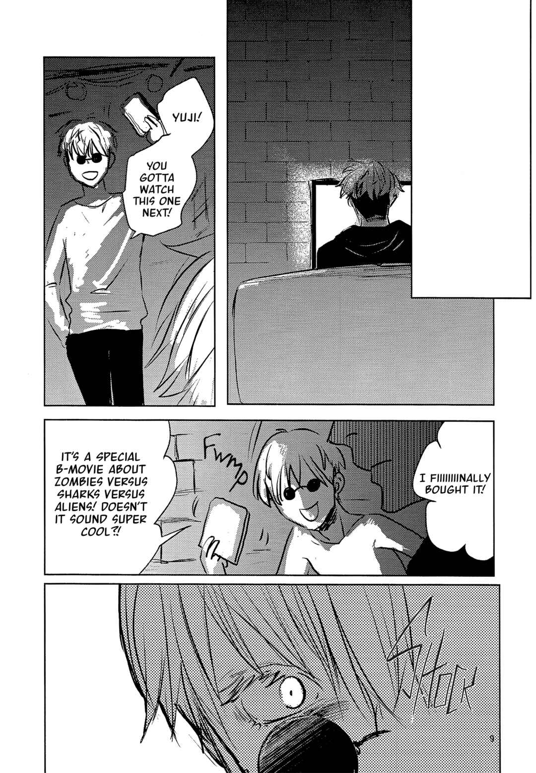 Page 9 Chapter Unknown_2467 Jujutsu Kaisen -  Raku wazawai (Doujinshi)
