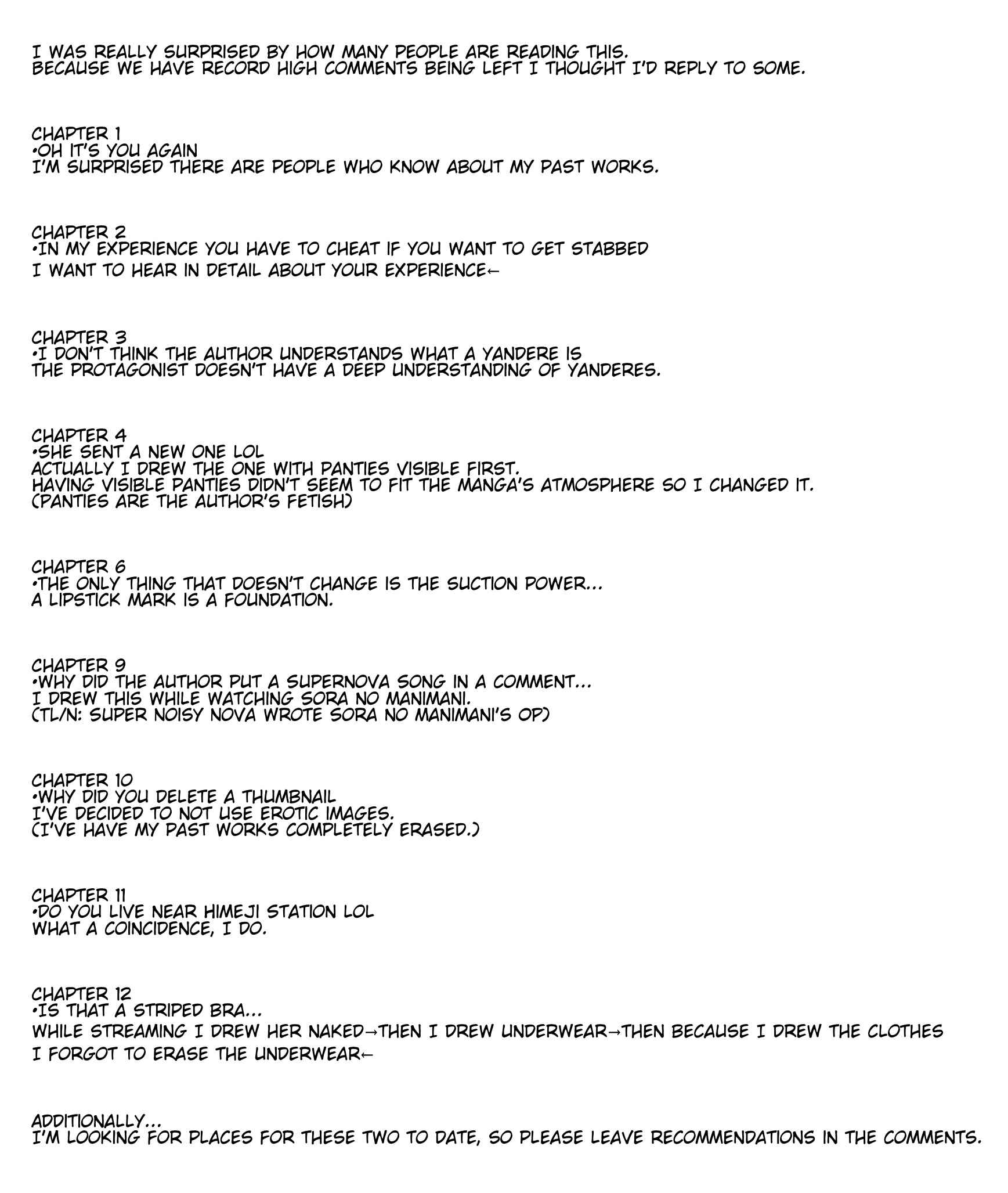 Page 2 Chapter 14 A Story About Wanting to Commit Suicide, but Its Scary so I Find a Yandere Girl to Kill Me, but It Doesnt Work