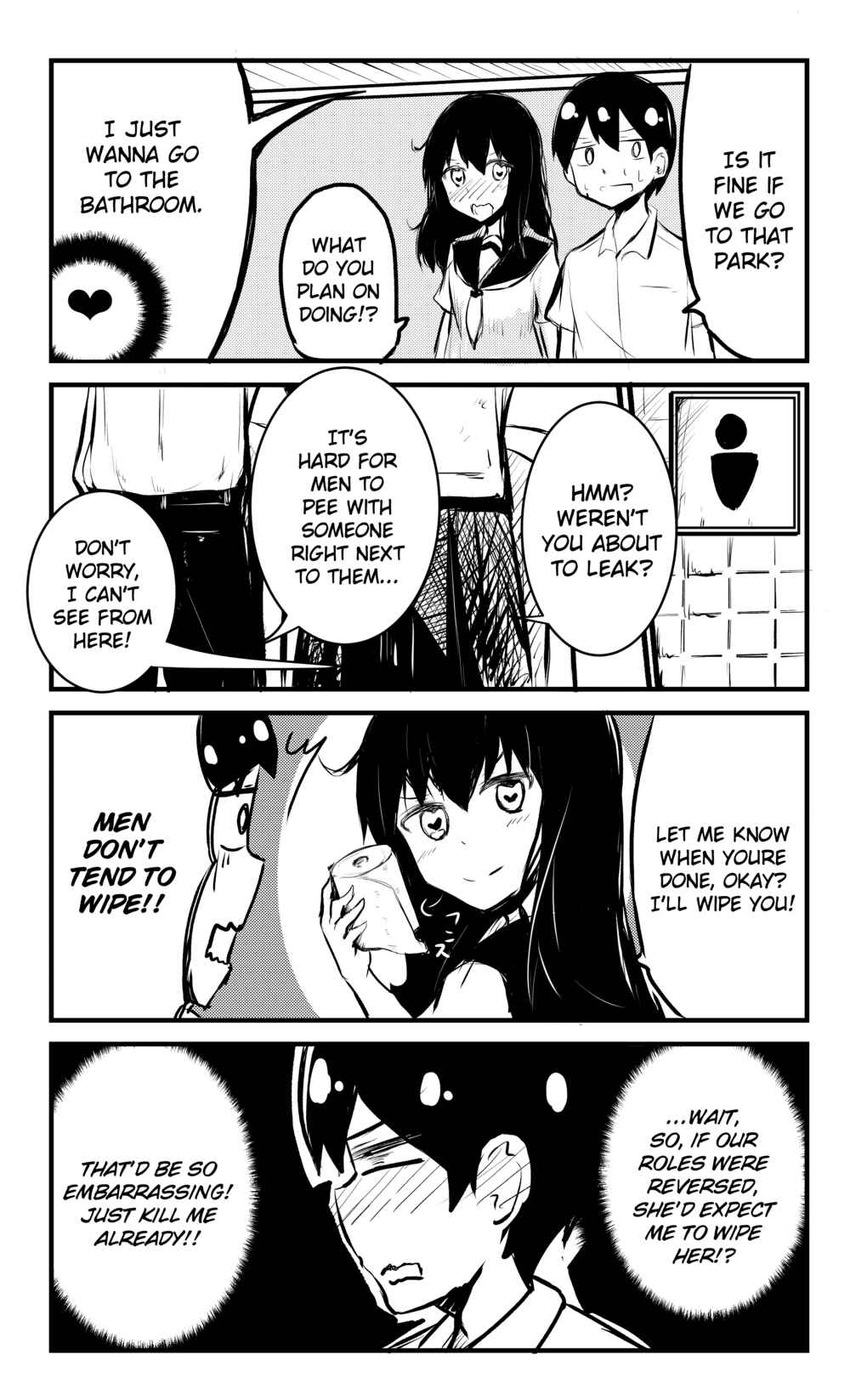 Page 1 Chapter 61 A Story About Wanting to Commit Suicide, but Its Scary so I Find a Yandere Girl to Kill Me, but It Doesnt Work